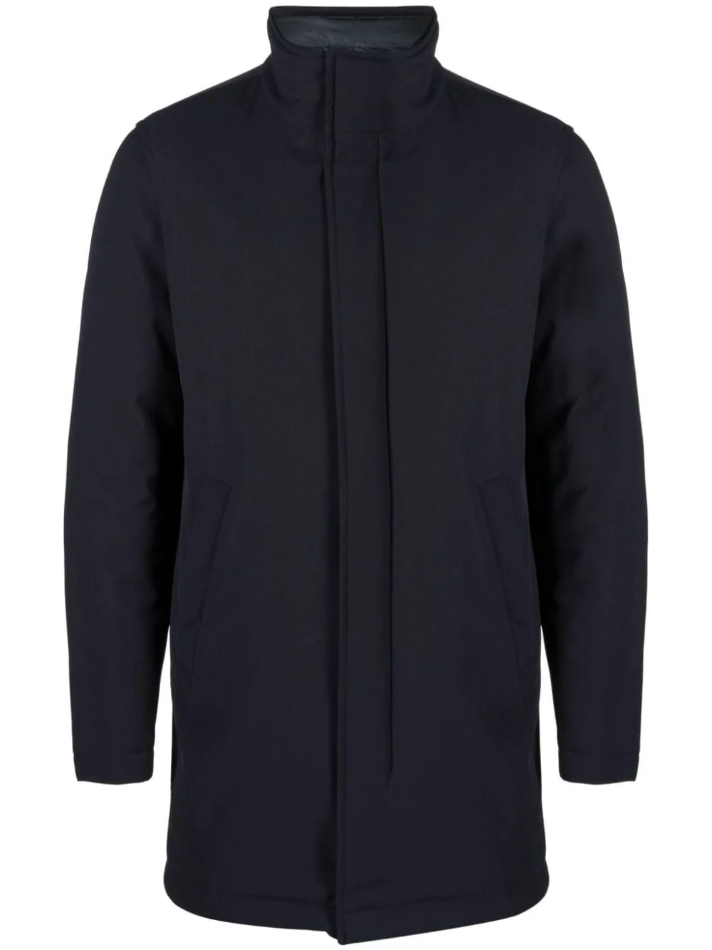 double layer twill down raincoat - 1