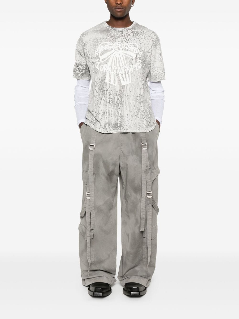 Plaster-print T-shirt - 2