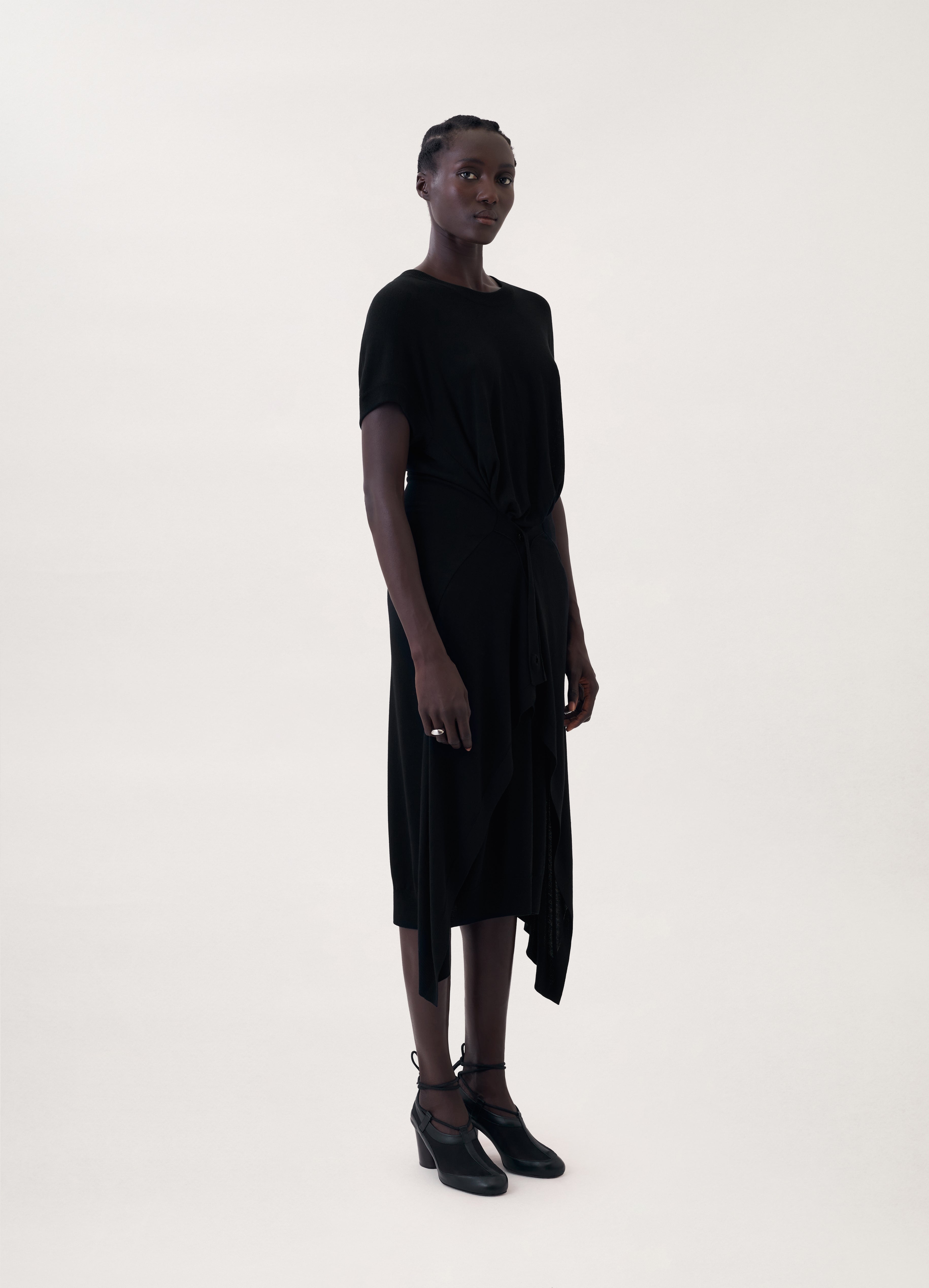 DOUBLE LAYER SKIRT DRESS - 3