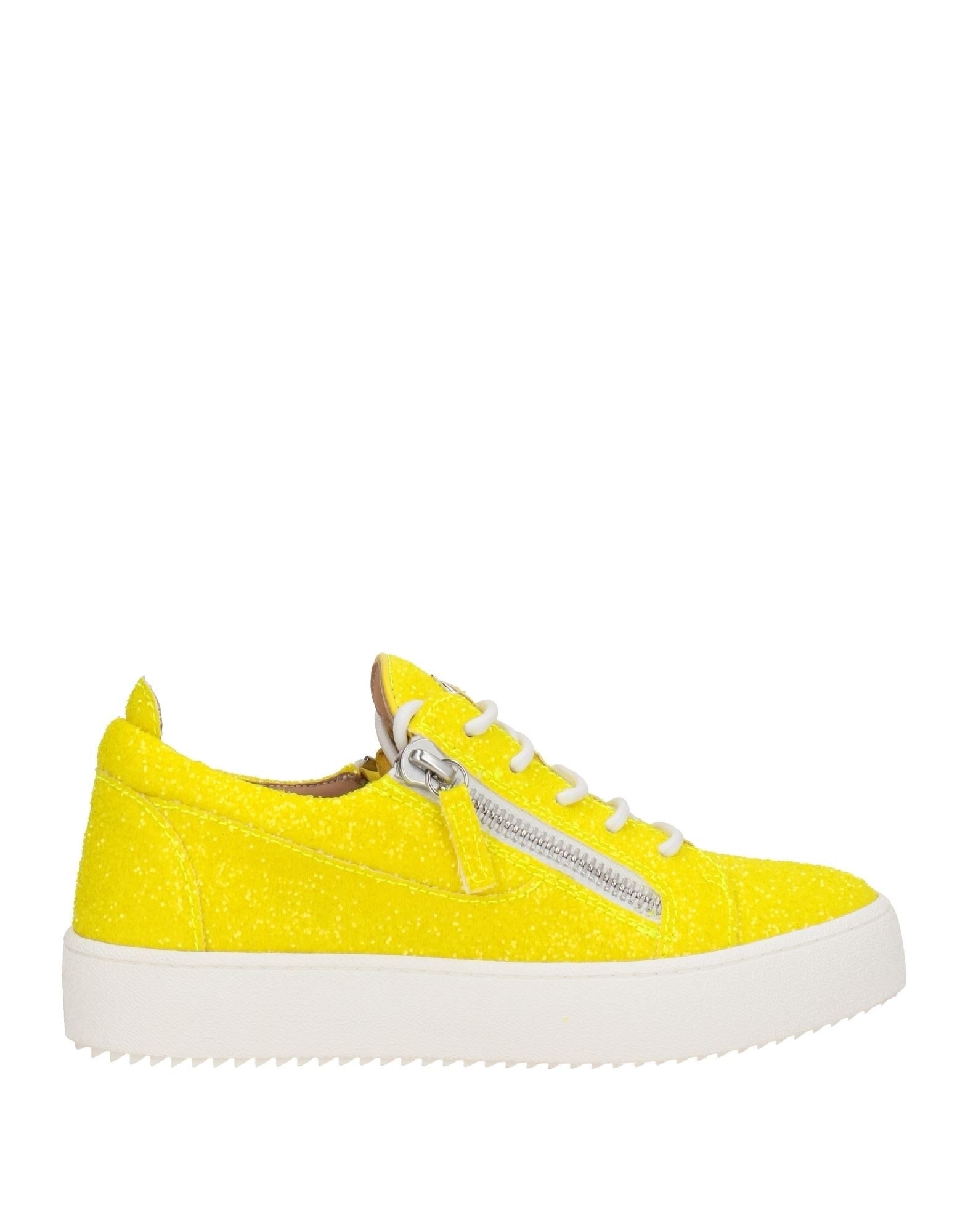 Giuseppe Zanotti Yellow Women's Sneakers yoox REVERSIBLE