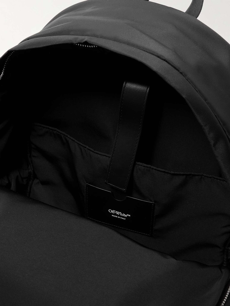Hard Core Logo-Appliquéd Shell Backpack 3