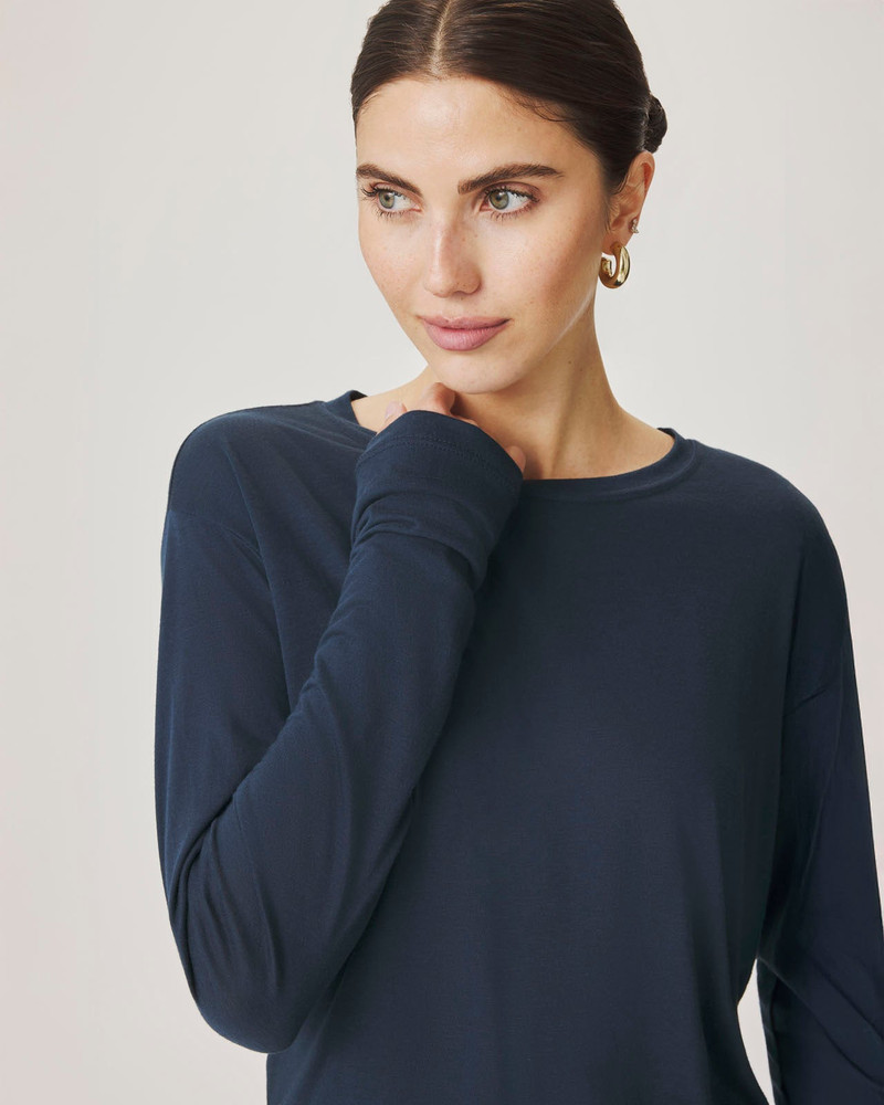 Splendid The Lila Climate Beneficial™ Verified Cotton Long Sleeve Tee outlook