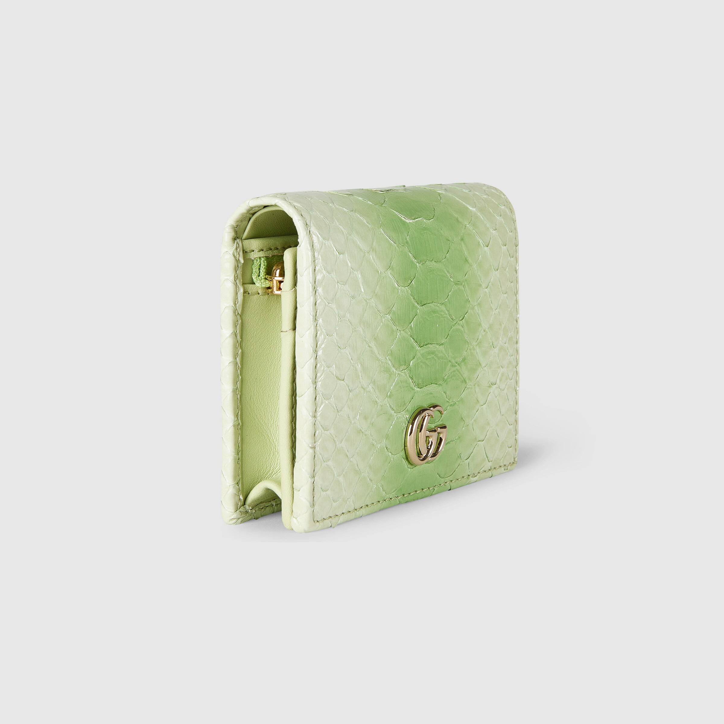 GG Marmont python card case wallet - 4