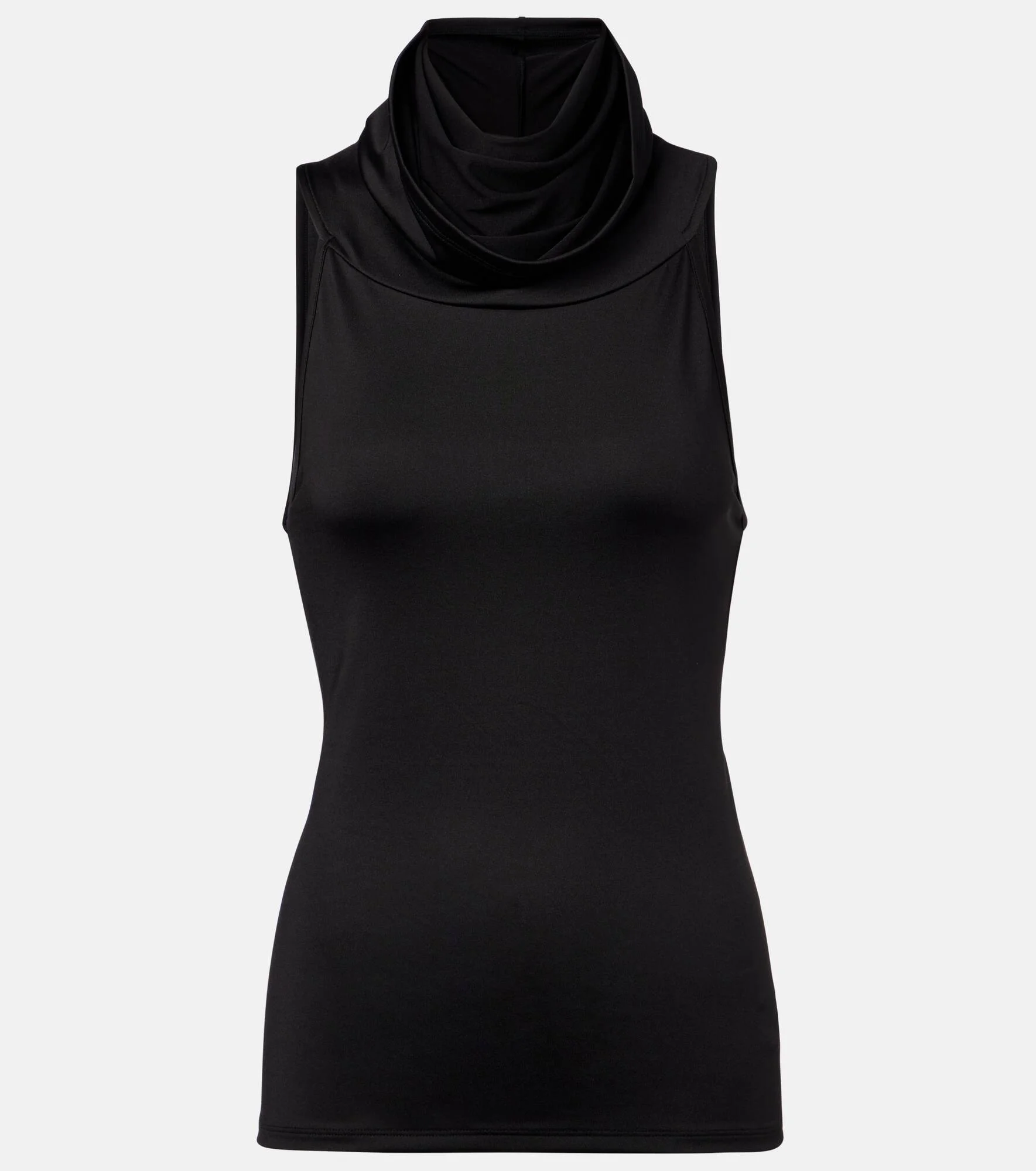 Draped jersey top - 1