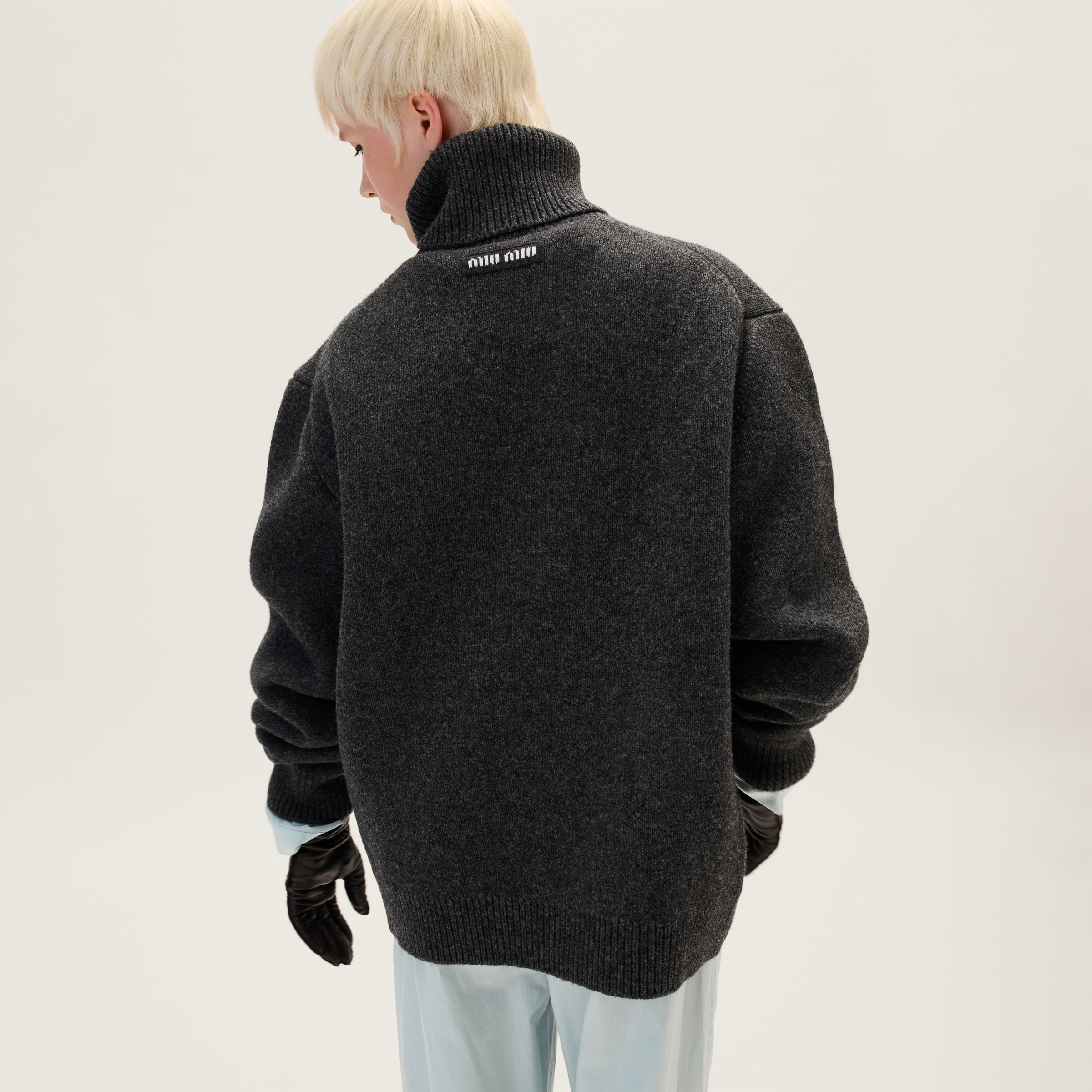Shetland wool turtleneck jumper - 3