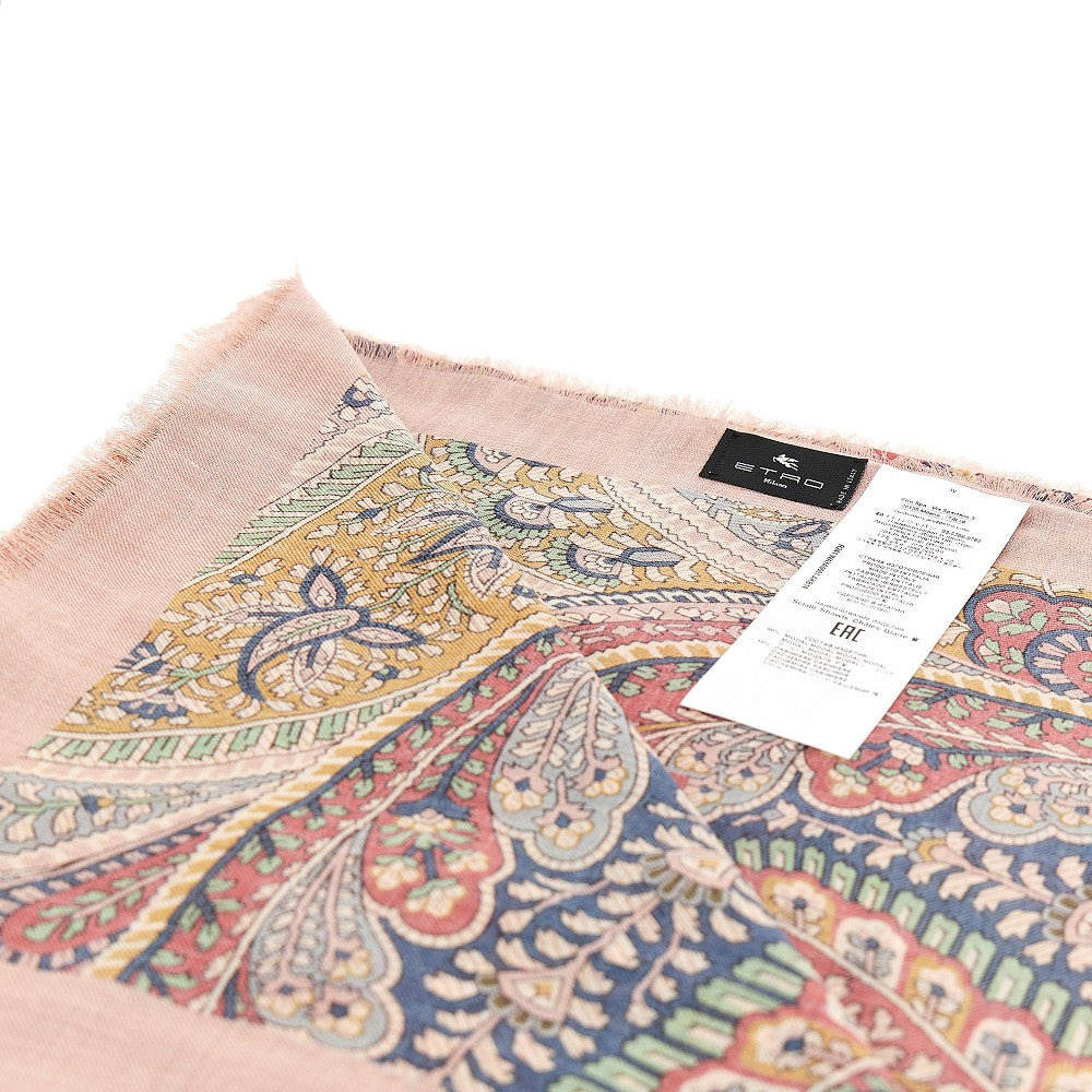PAISLEY MODAL AND CASHMERE SHAWL - 3