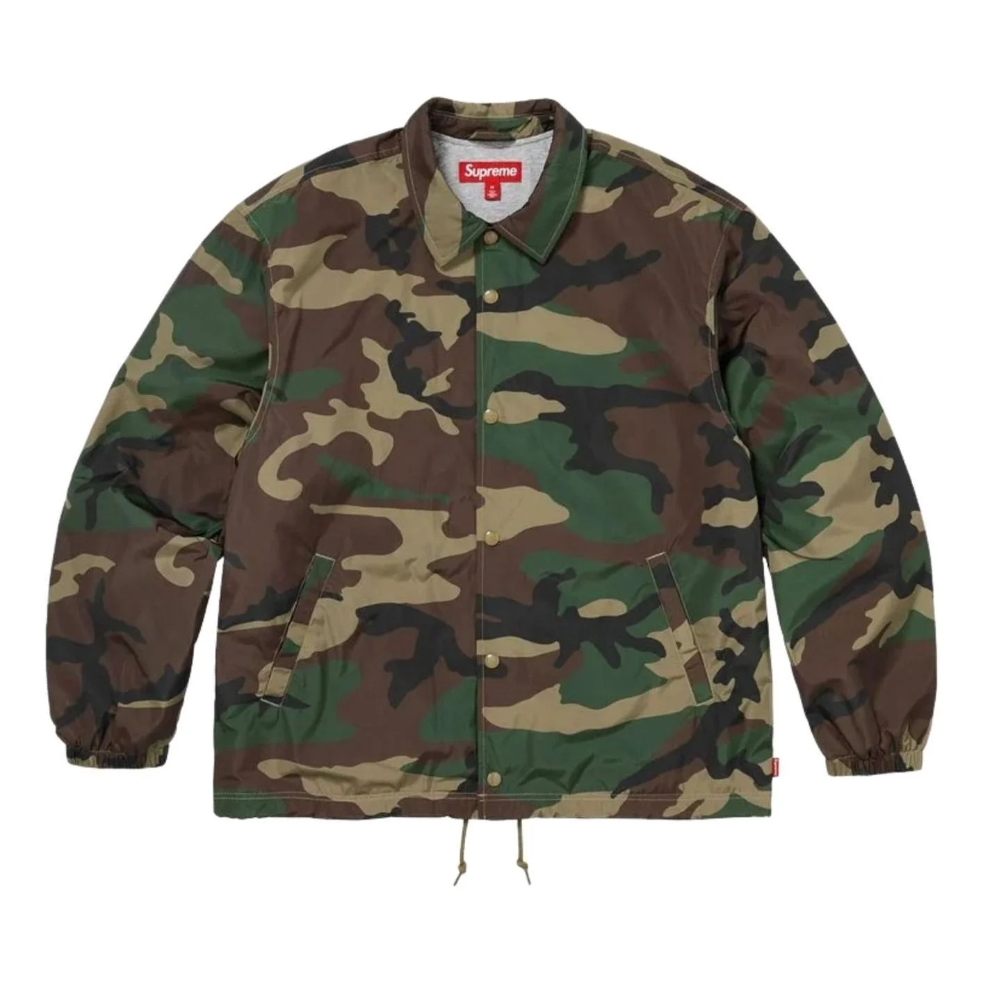 Supreme FW26 Coaches Jacket 'Woodland Camo' SUP-FW26-082-WMO - 1