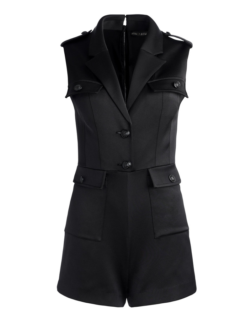 PHILLIS UTILITY SLEEVELESS ROMPER 1