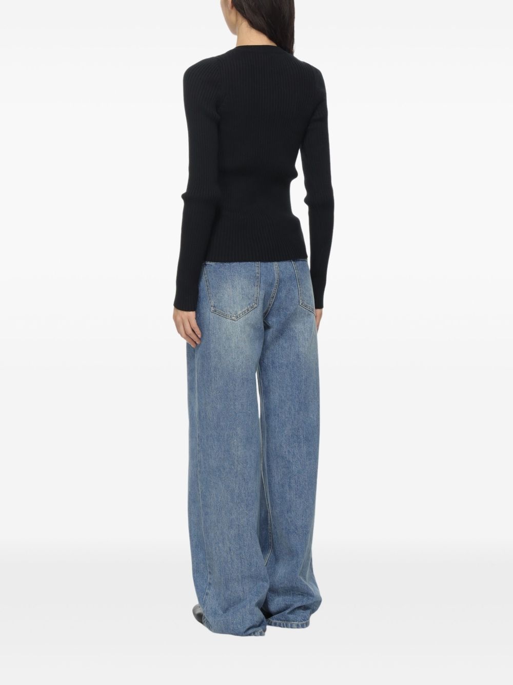 silk-blend cardigan - 4