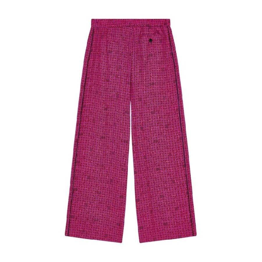 Kenzo Graphic-Print Elasticated Waist Pant - 6