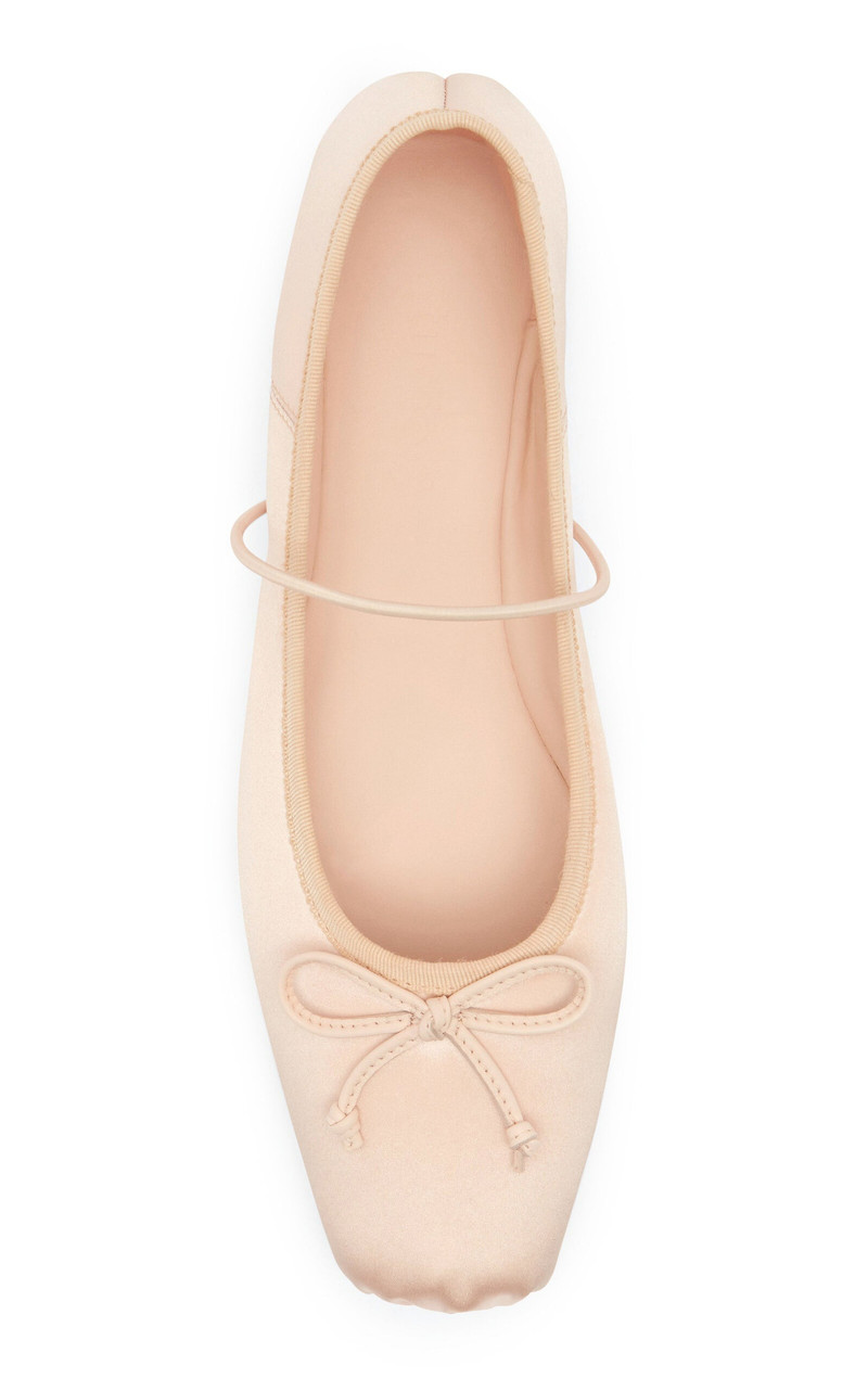 Studio Amelia Mignon Satin Ballet Flats light pink outlook