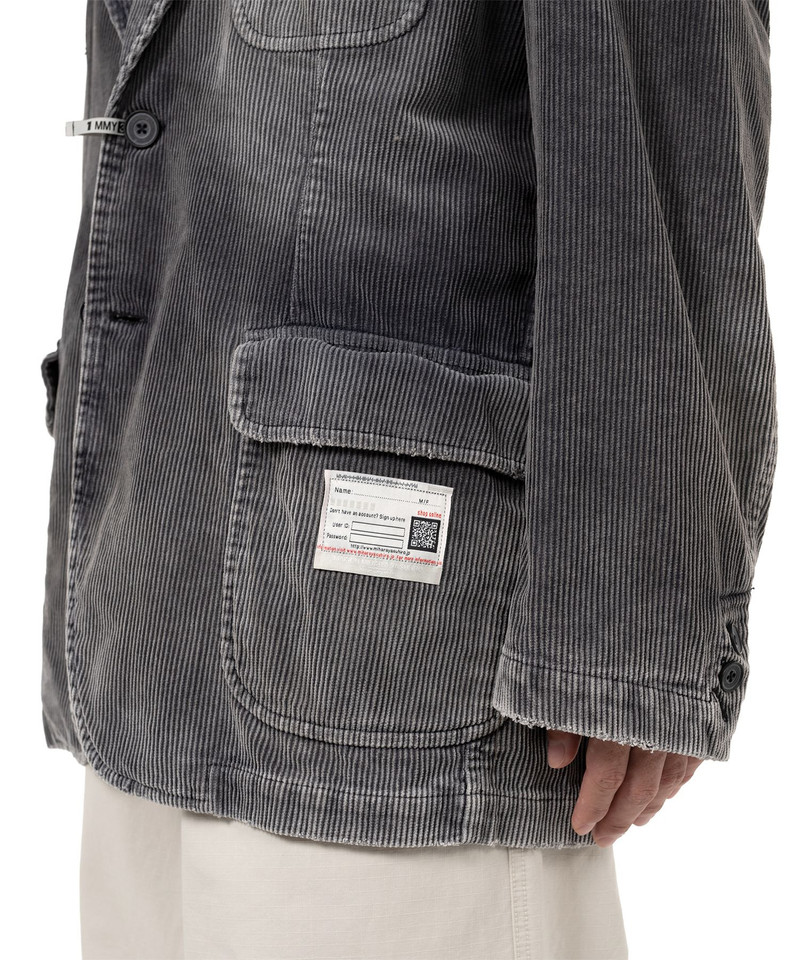Distressed Corduroy Jacket 8