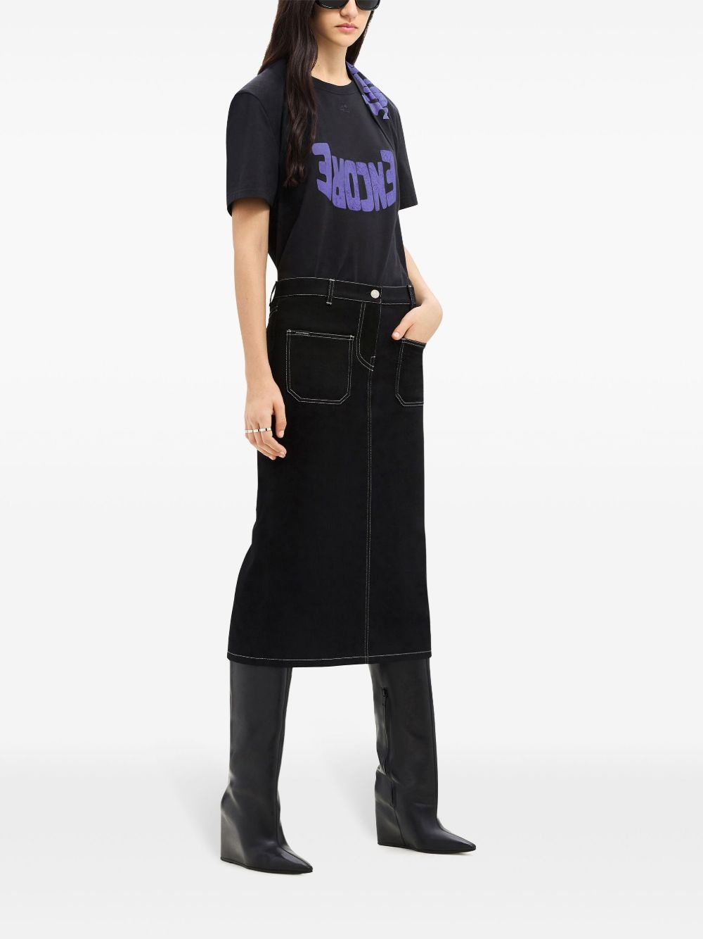 graphic-print t-shirt - 4