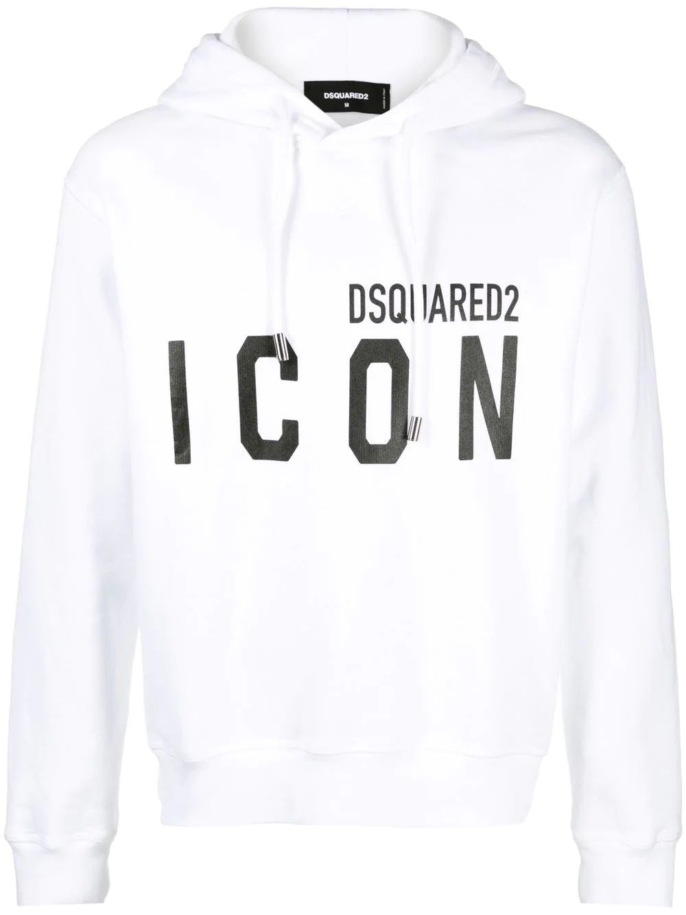 Icon print hoodie - 1