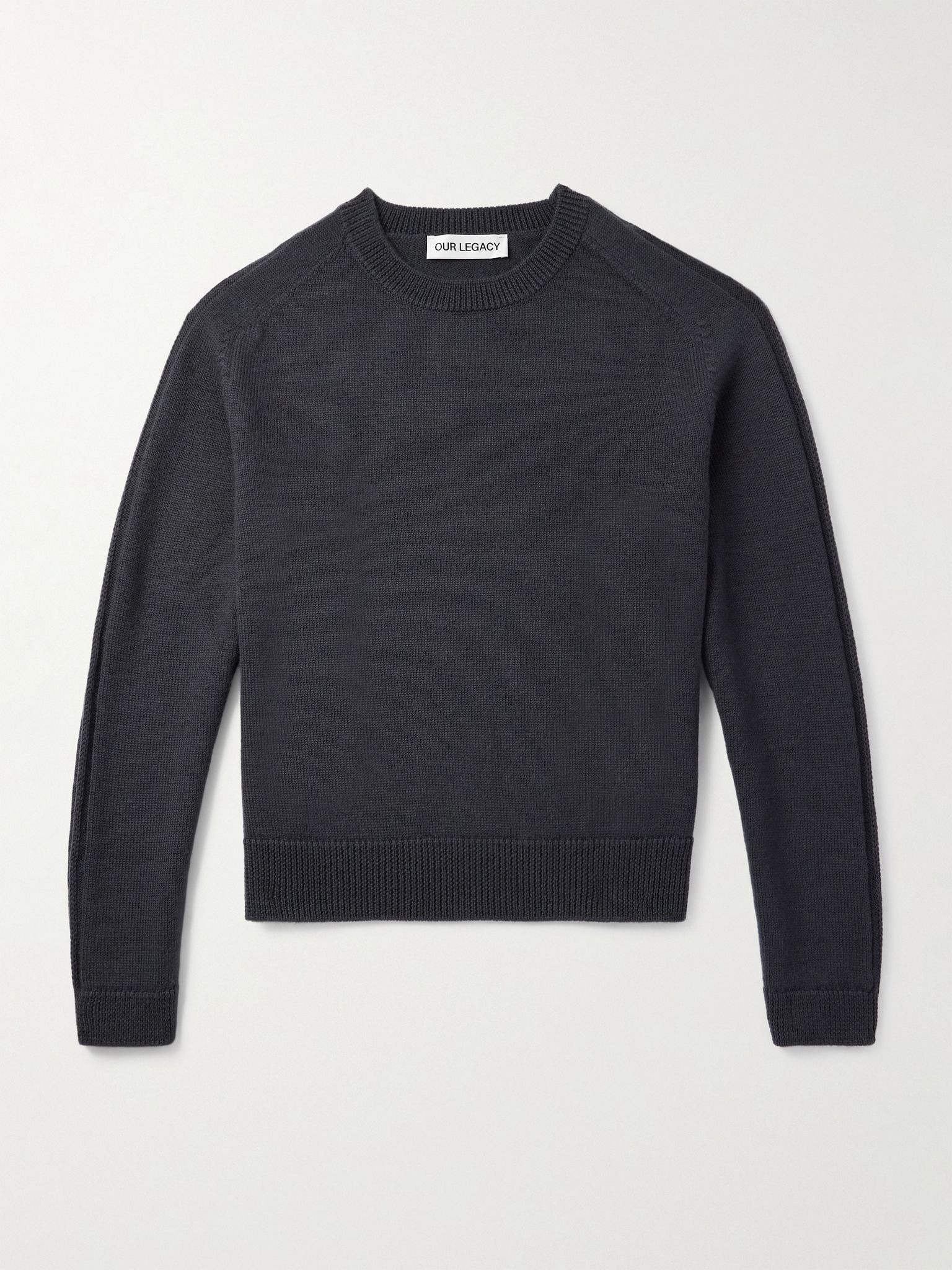 True Merino Wool Sweater Black - 1