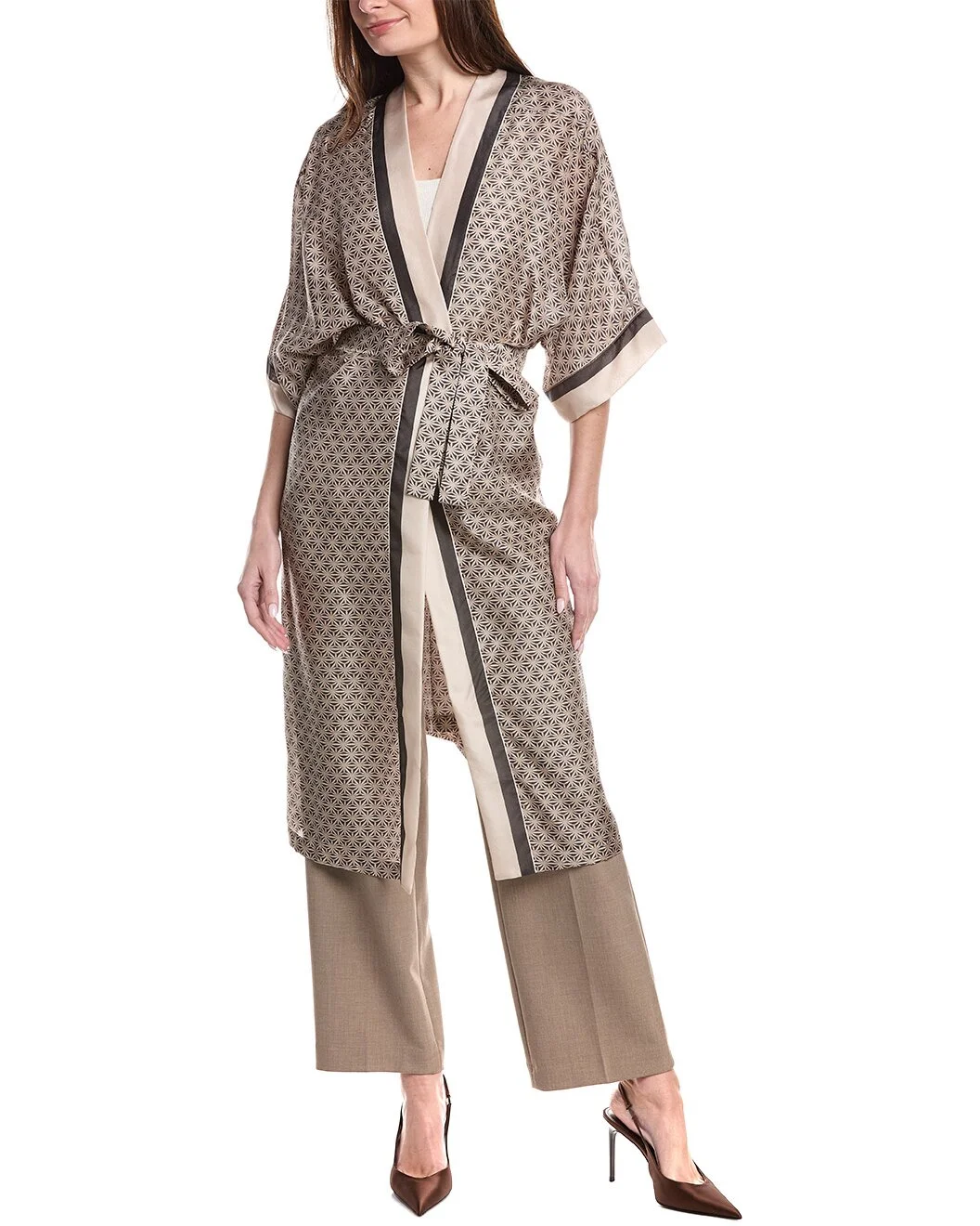 Brunello Cucinelli Silk Robe - 1
