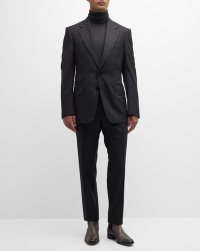 TOM FORD Men's Shelton Pinstripe Suit outlook