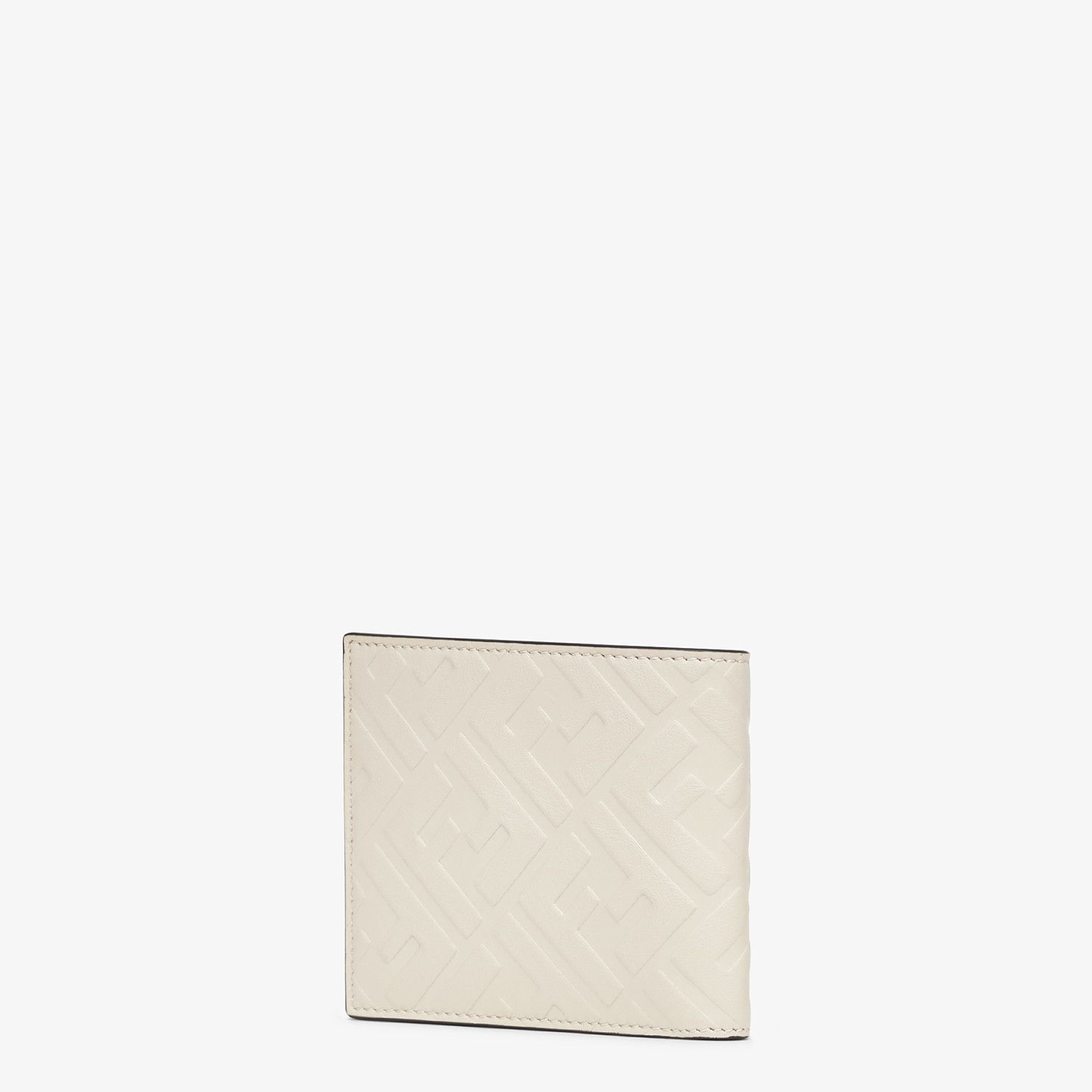 White leather bi-fold wallet - 2