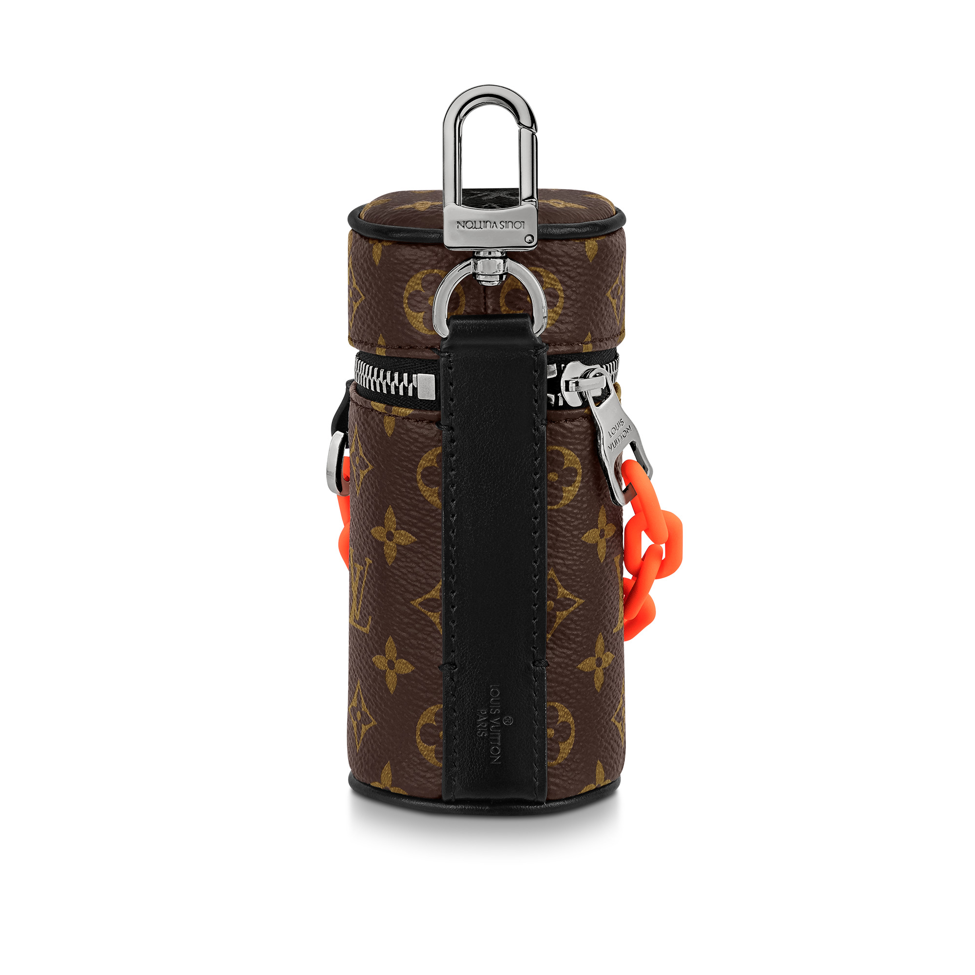 Louis Vuitton Monogram Barrel Pouch Bag Charm | REVERSIBLE