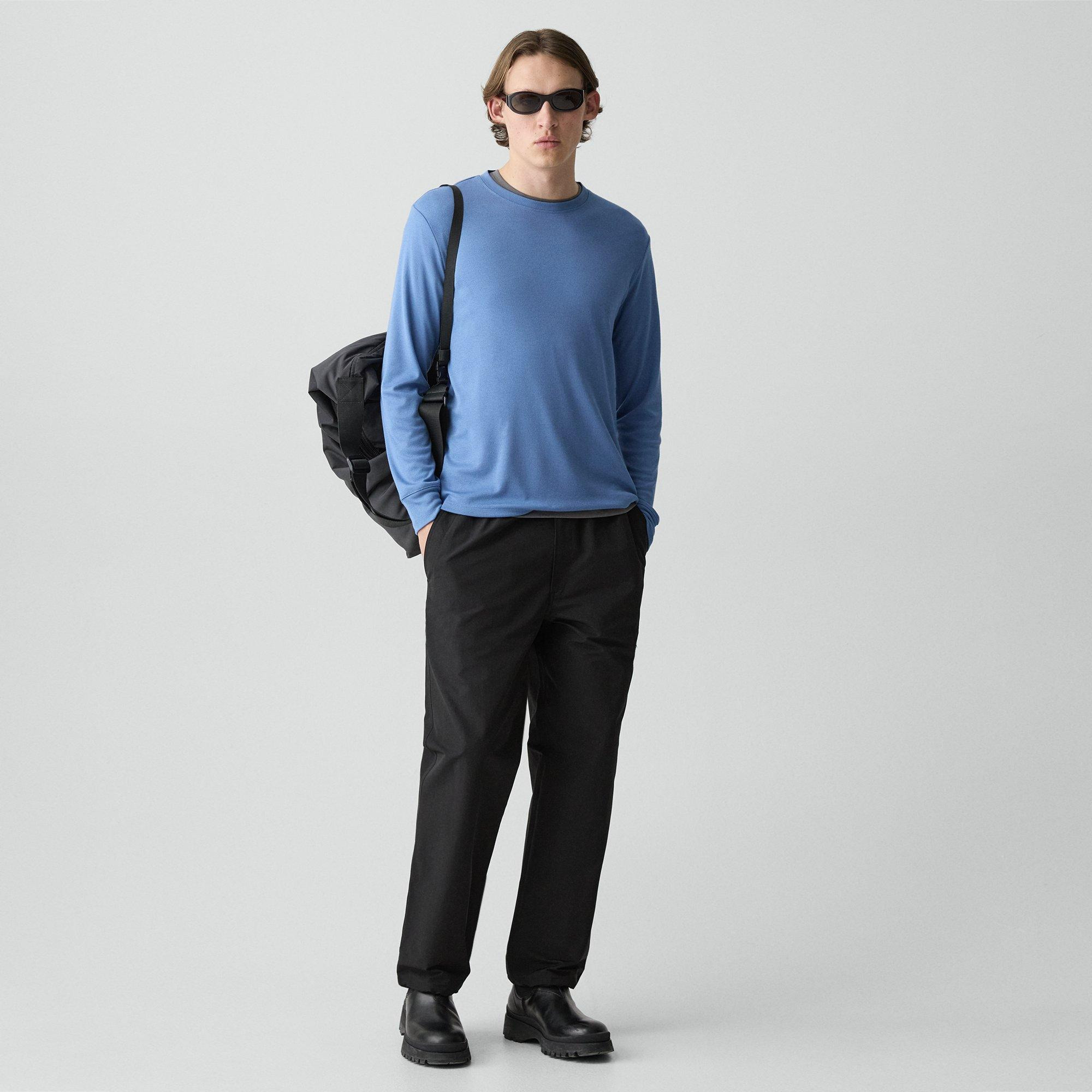 Essential Long-Sleeve Tee in Anemone Modal Jersey - 6