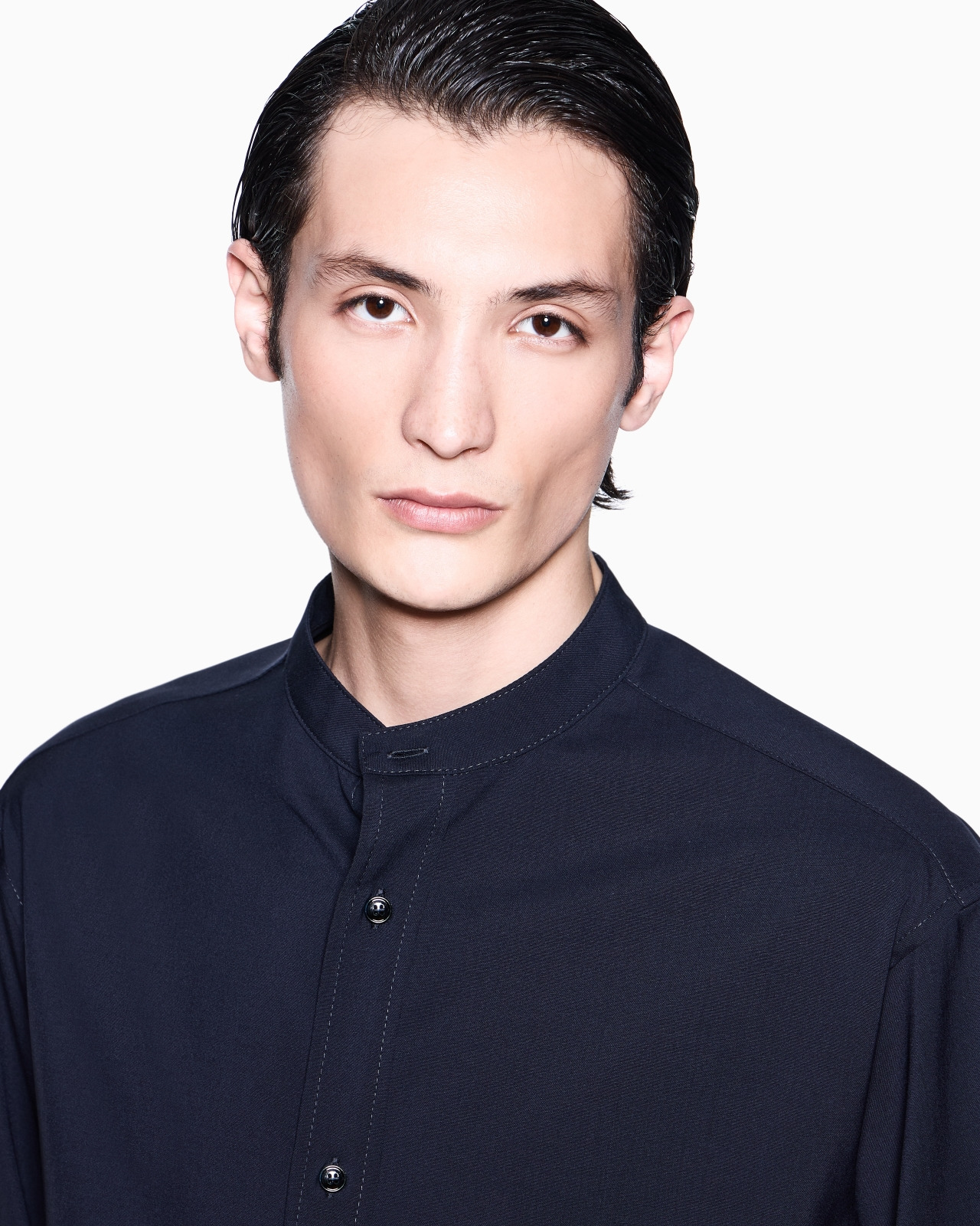 SHIRT JACKET IN PURE VIRGIN WOOL CANVAS - 5