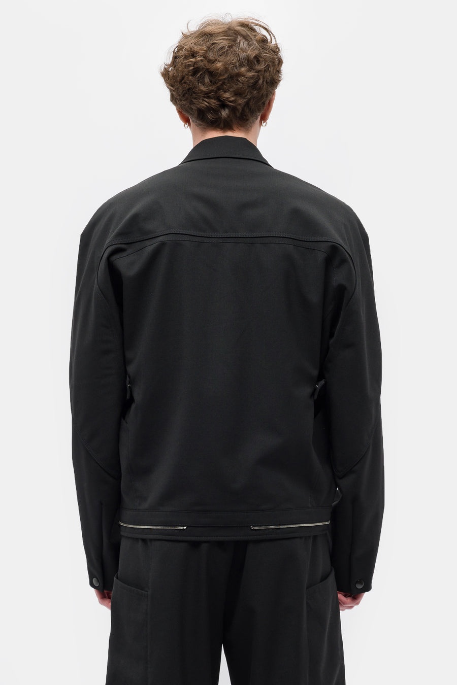 Tonino Utility Jacket in Black - 3