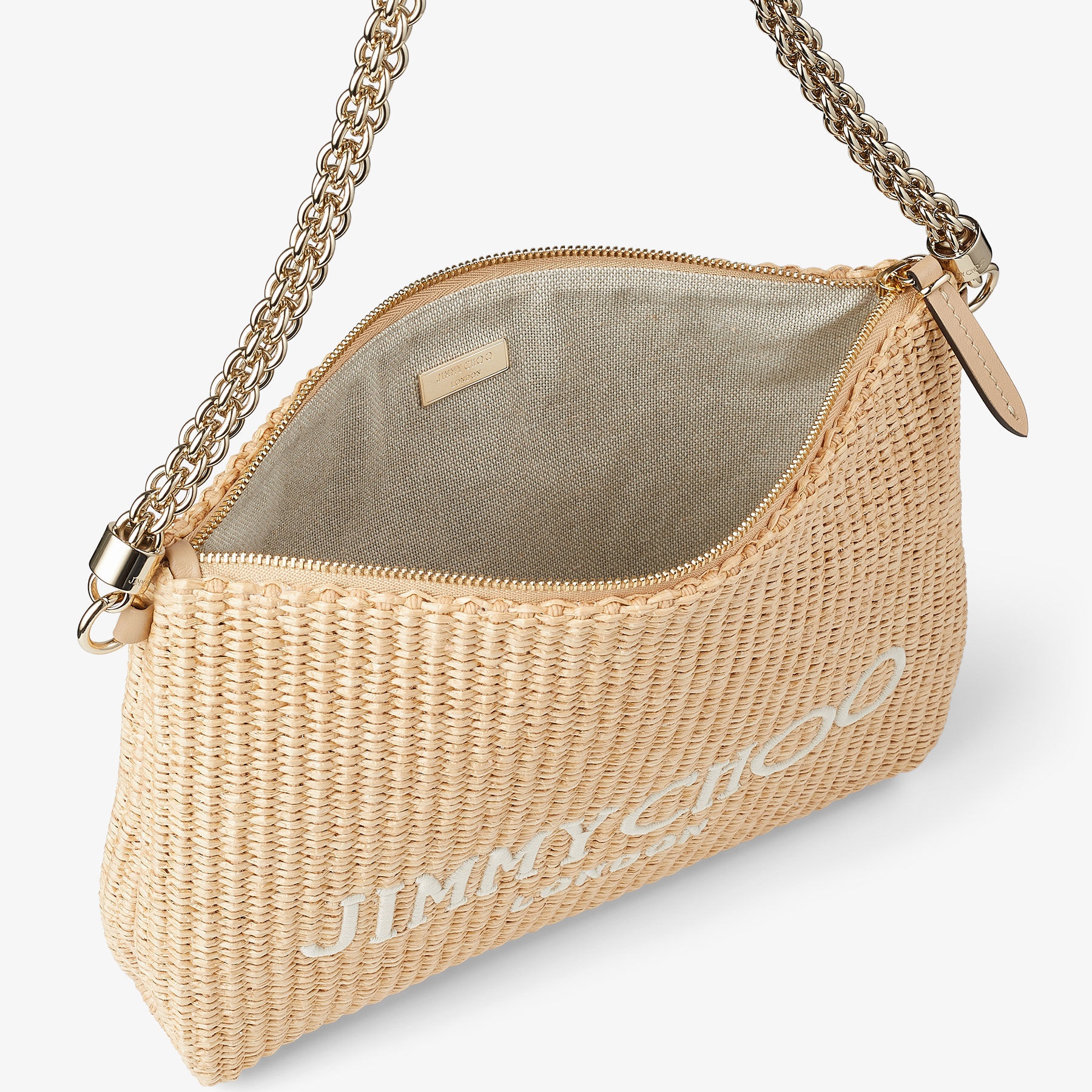 Callie Shoulder
Natural Raffia Shoulder Bag - 4