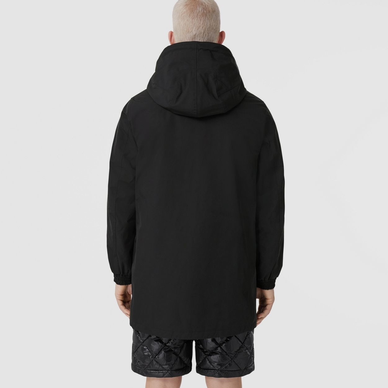 Embroidered Logo Hooded Jacket - 3