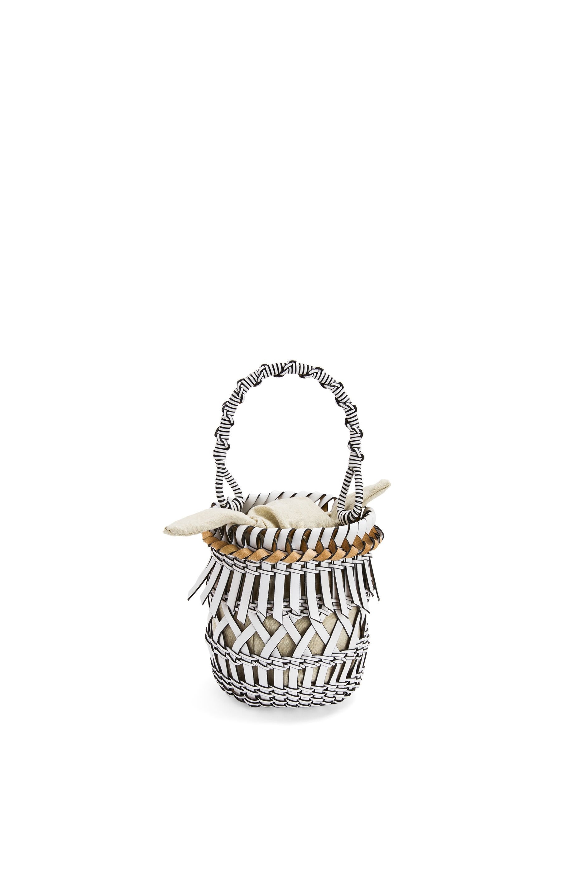 Small Fringes Bucket bag in calfskin - 2
