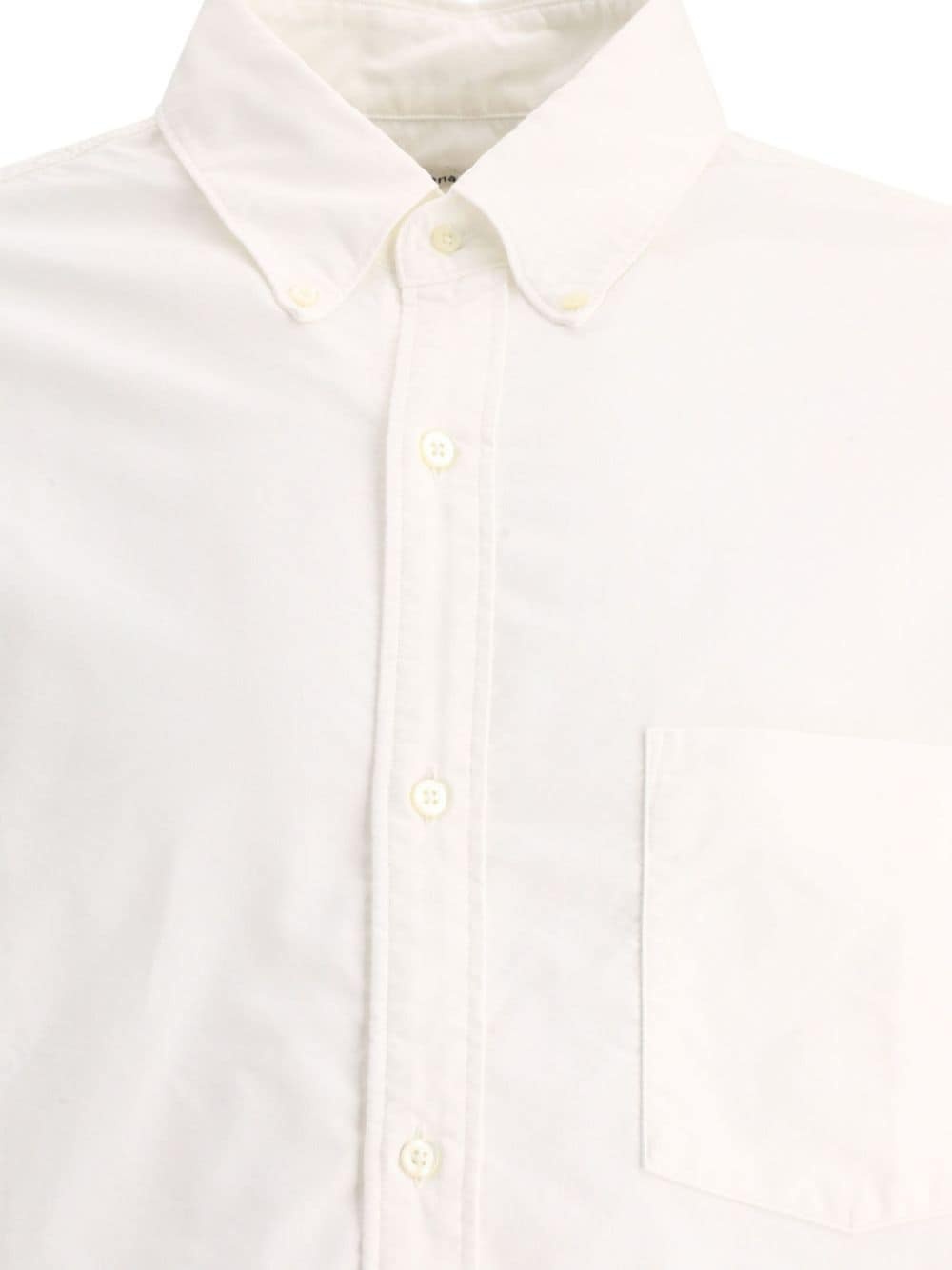embroidered-logo long-sleeve shirt - 3