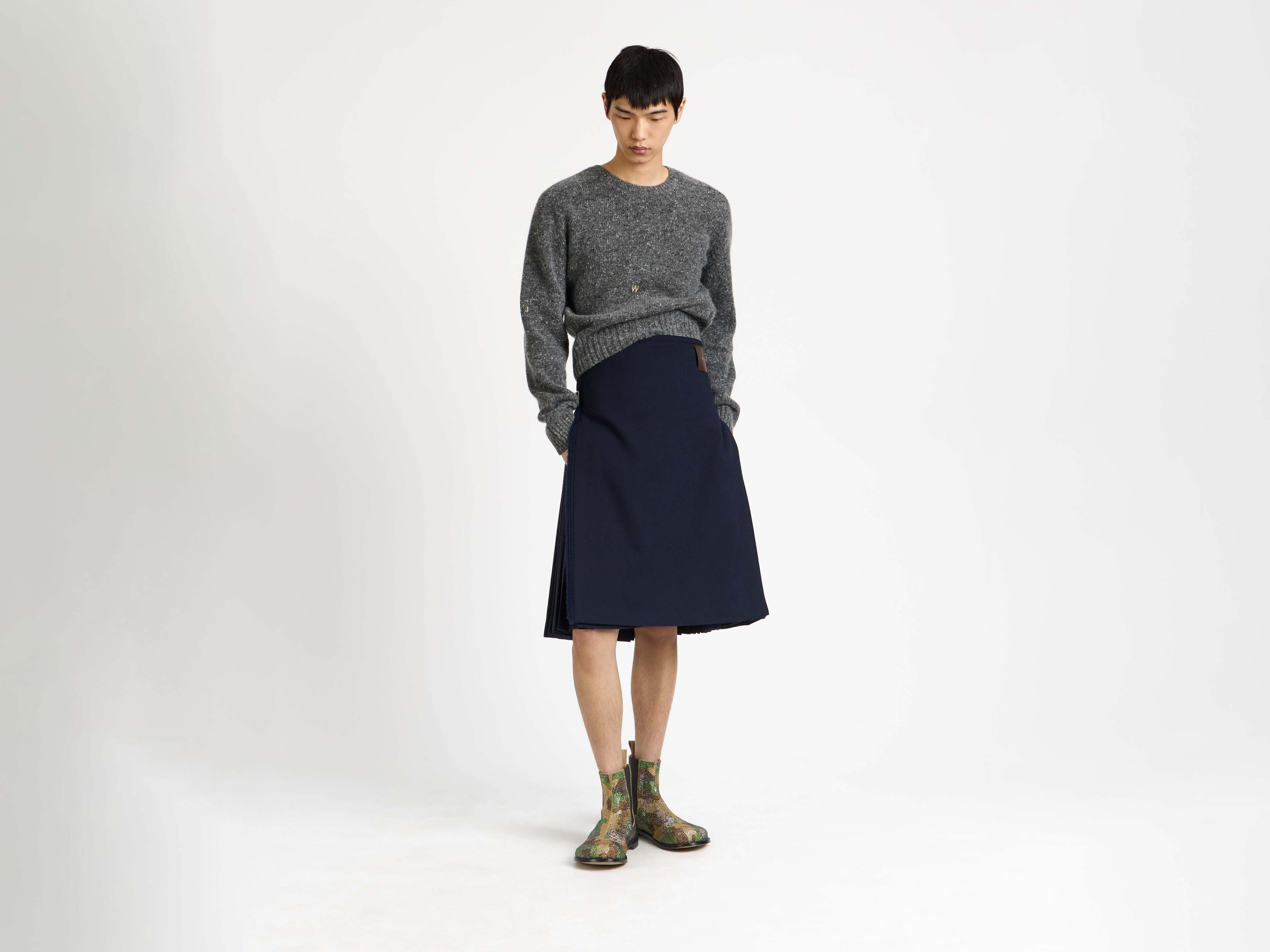 KILT IN NAVY - 2