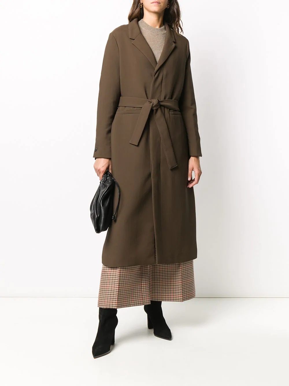 Lexicon belted coat - 6