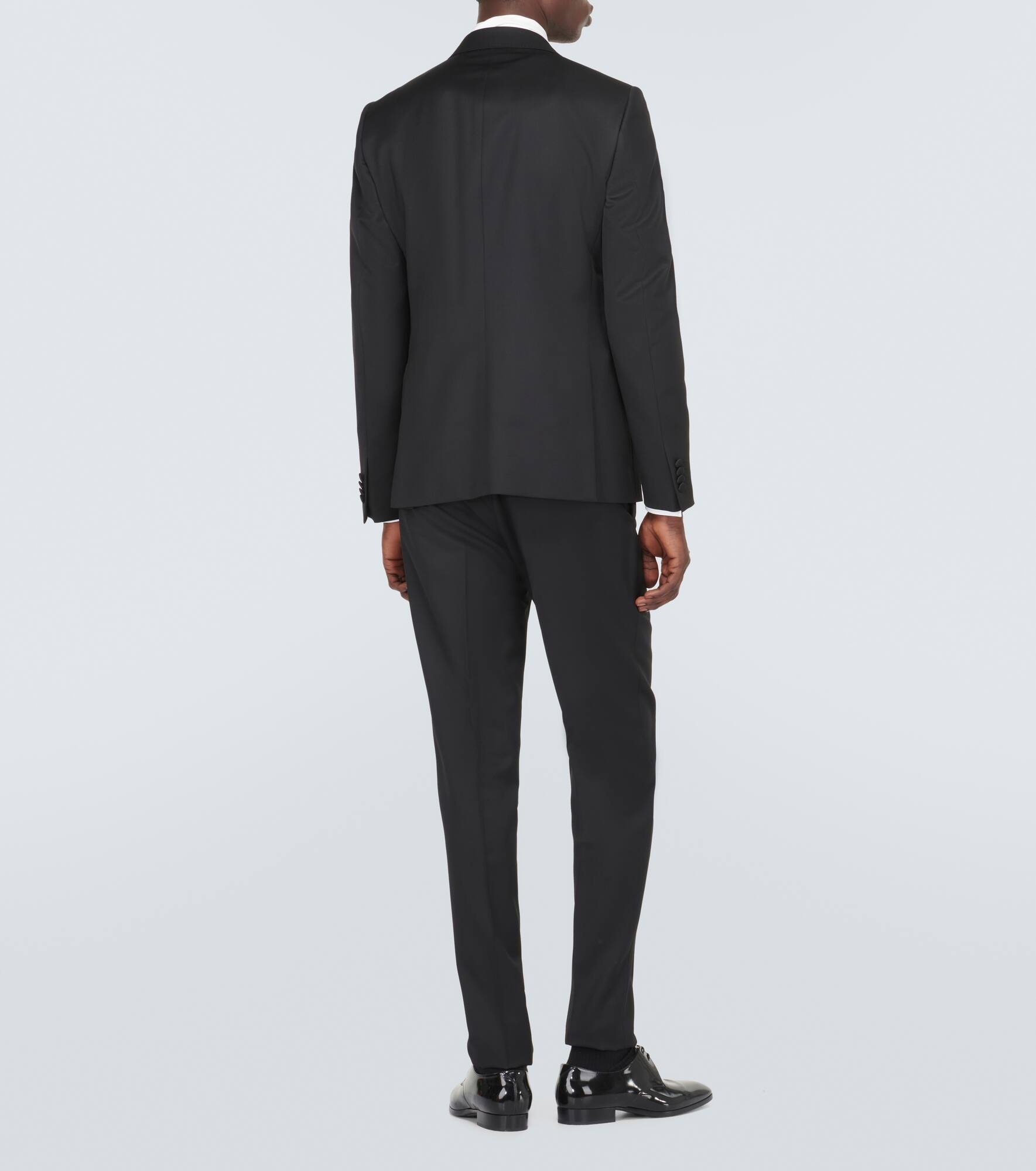 Single-breasted wool and mohair tuxedo - 3