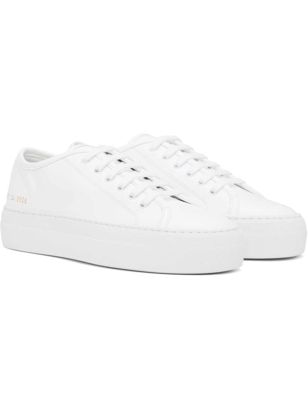 White Tournament Low Super Sneakers - 4
