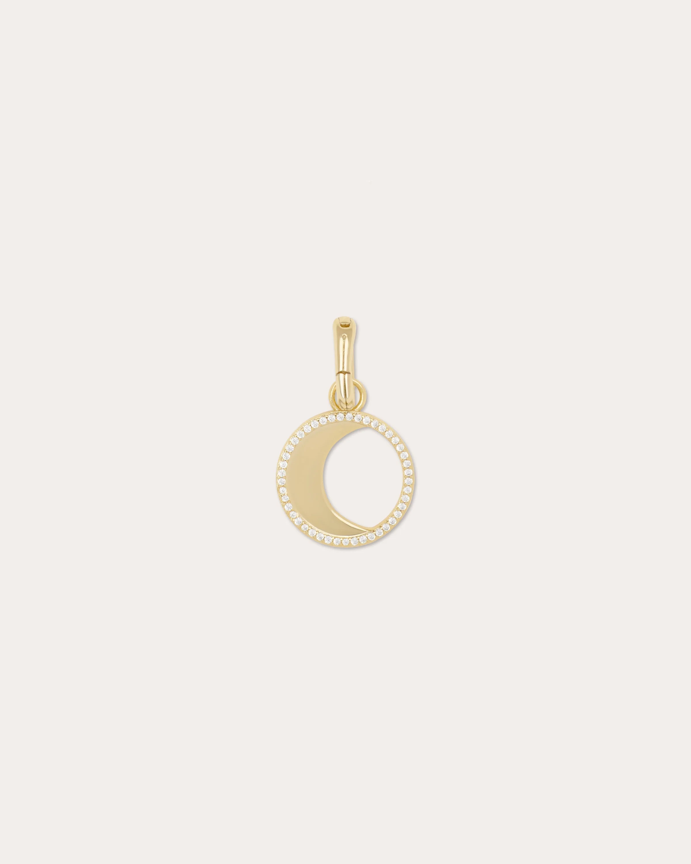 Moon Pave Charm - 1