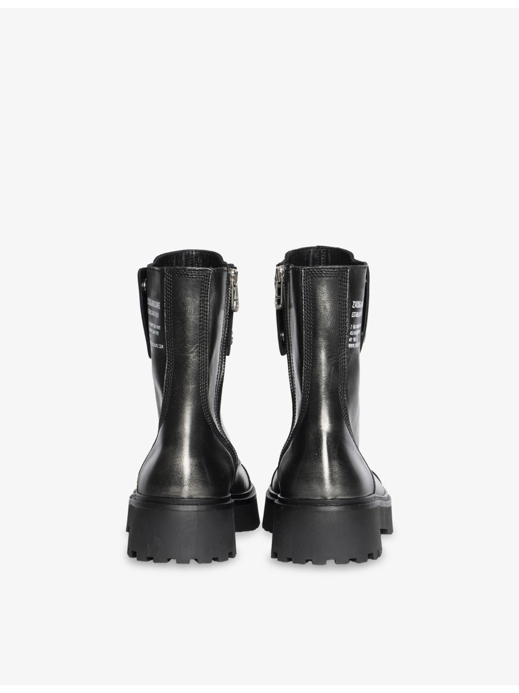 Joe Fast Brush-Off Leather Ankle Boots - 3