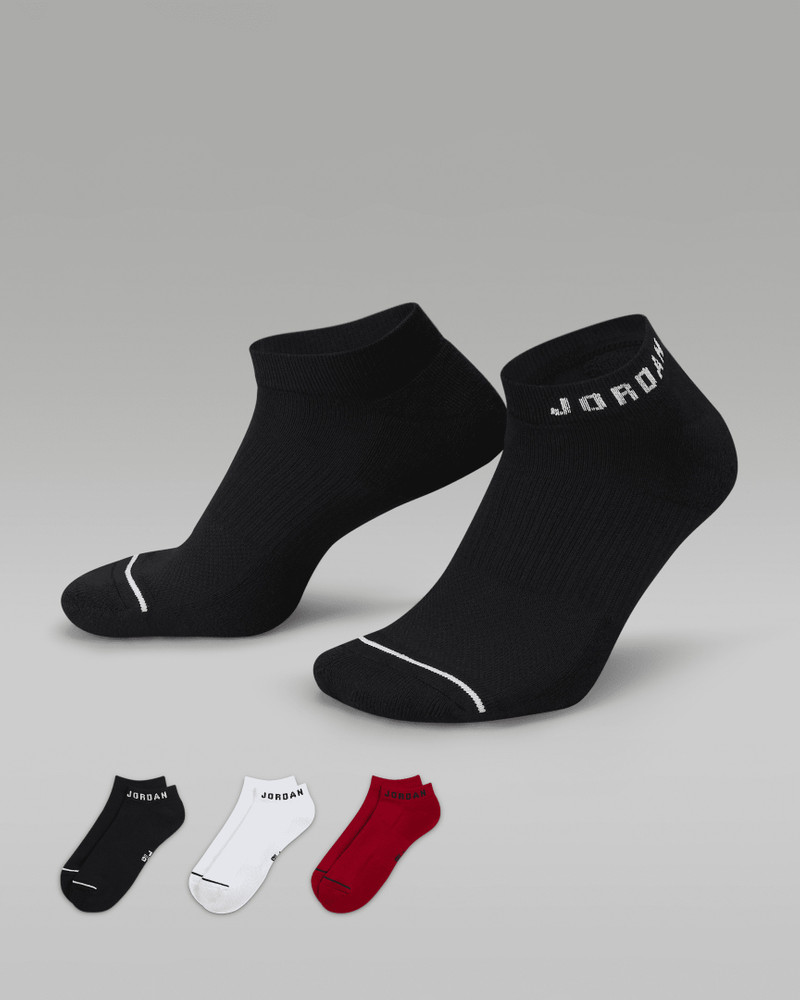 Jordan Everyday No-Show Socks (3 Pairs) 1
