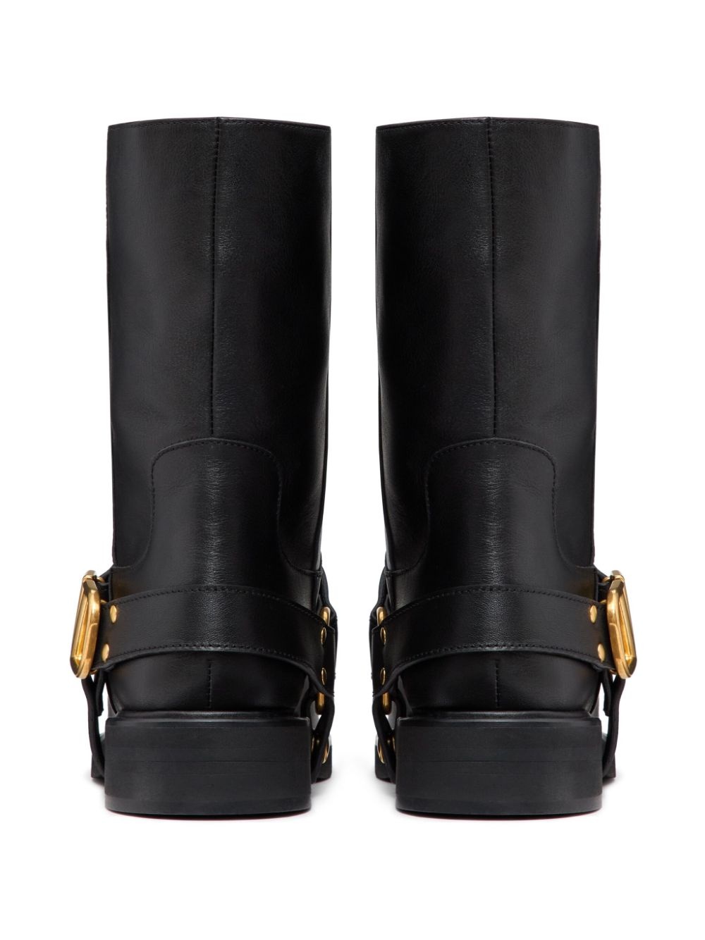 Vlogo signature leather boots - 5