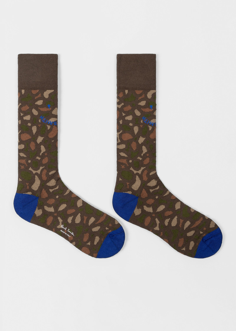 Paul Smith Brown Camo PS Happy Socks outlook