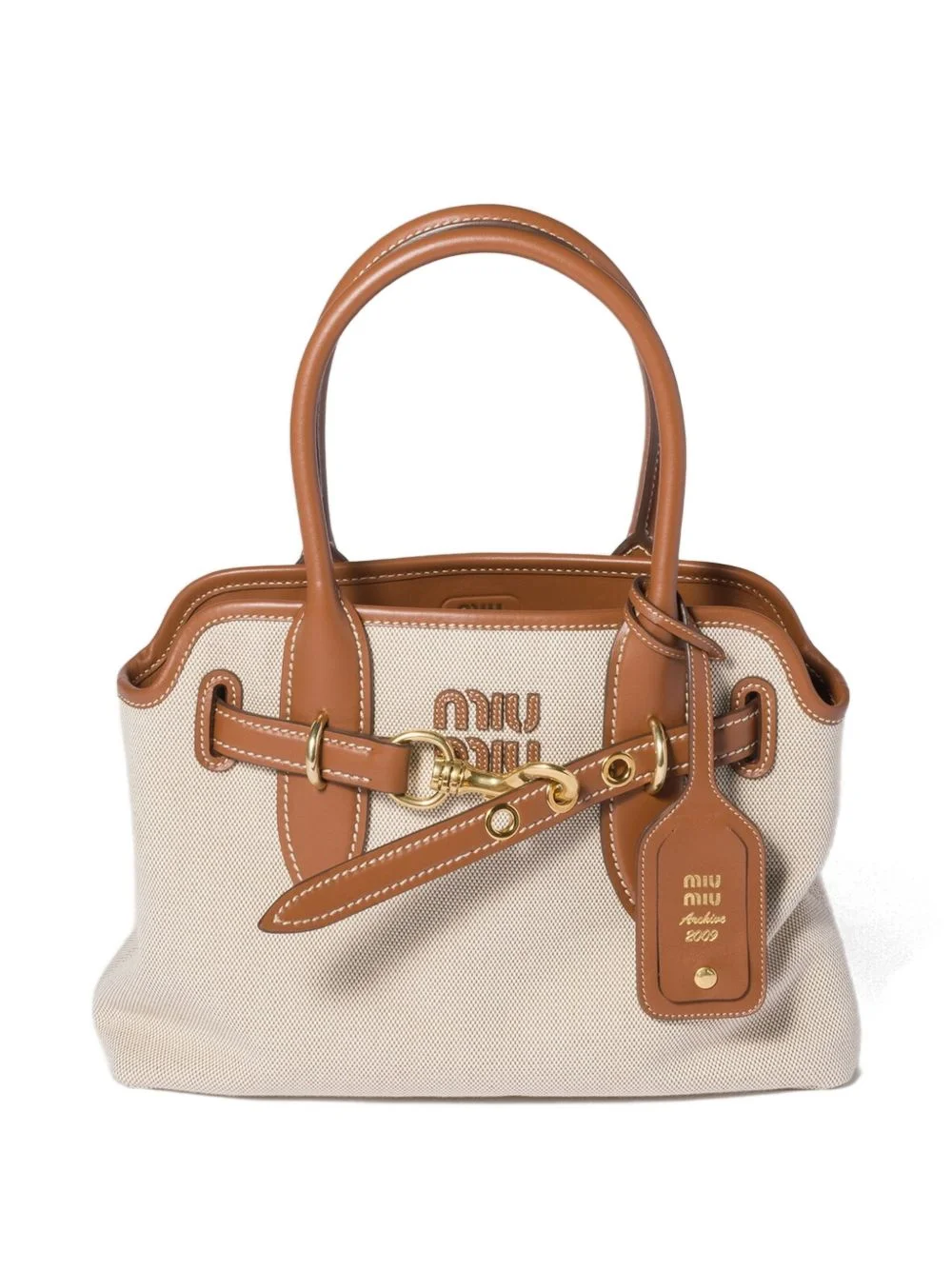 Aventure canvas and leather bag - 1