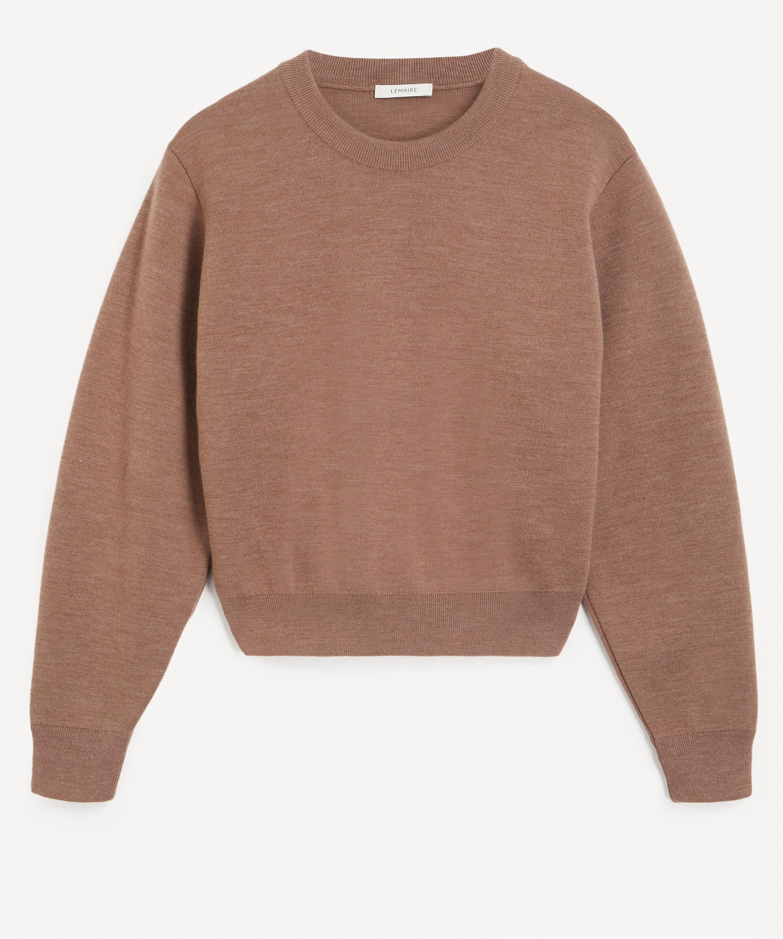 Short Wool Sweatshirt - 1
