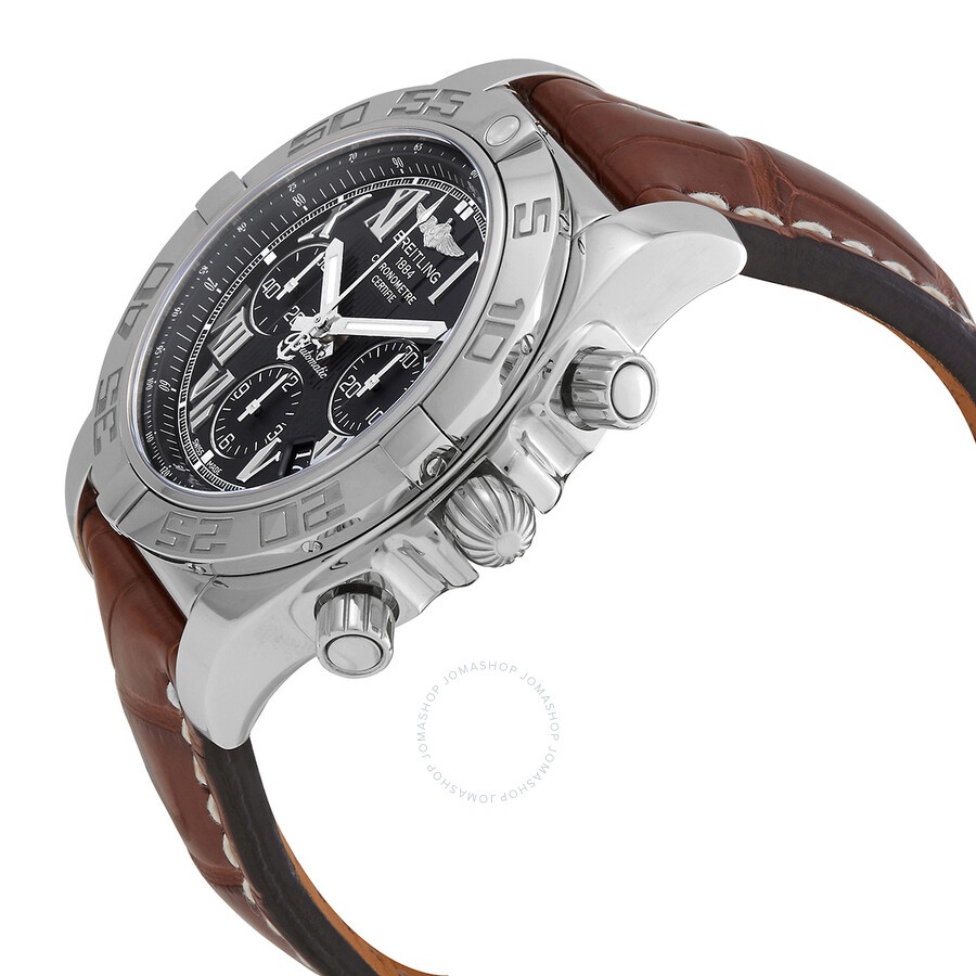 Breitling Chronomat Chronograph Automatic Chronometer Black Dial Men's Watch AB011012/B956.744P.A20D - 2