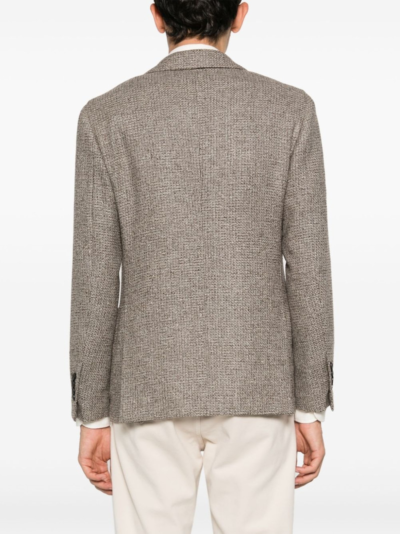 interwoven single-breasted blazer 4