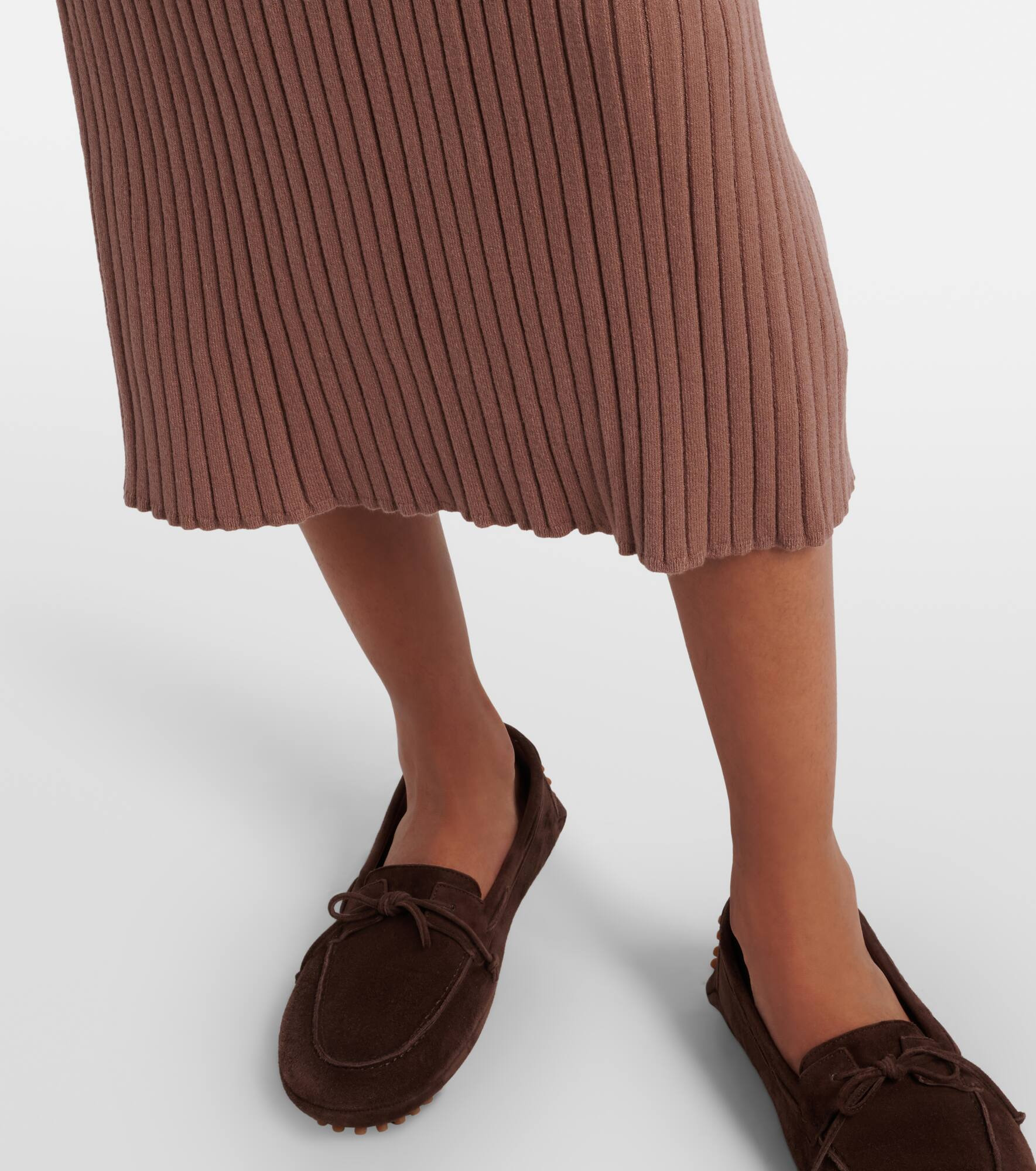 Maeve 2.0 ribbed-knit midi dress - 6