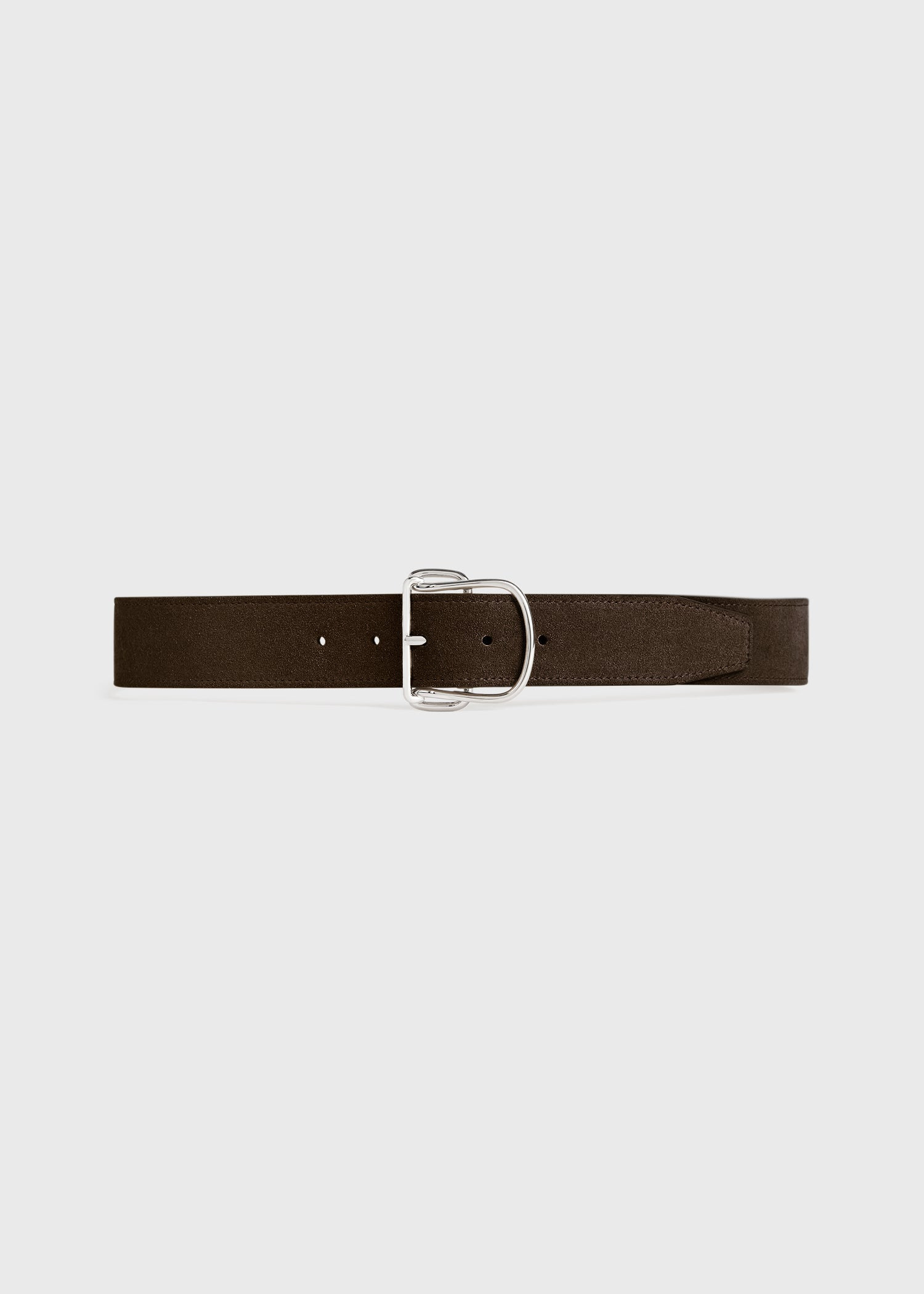 Swirl suede belt pepper - 1