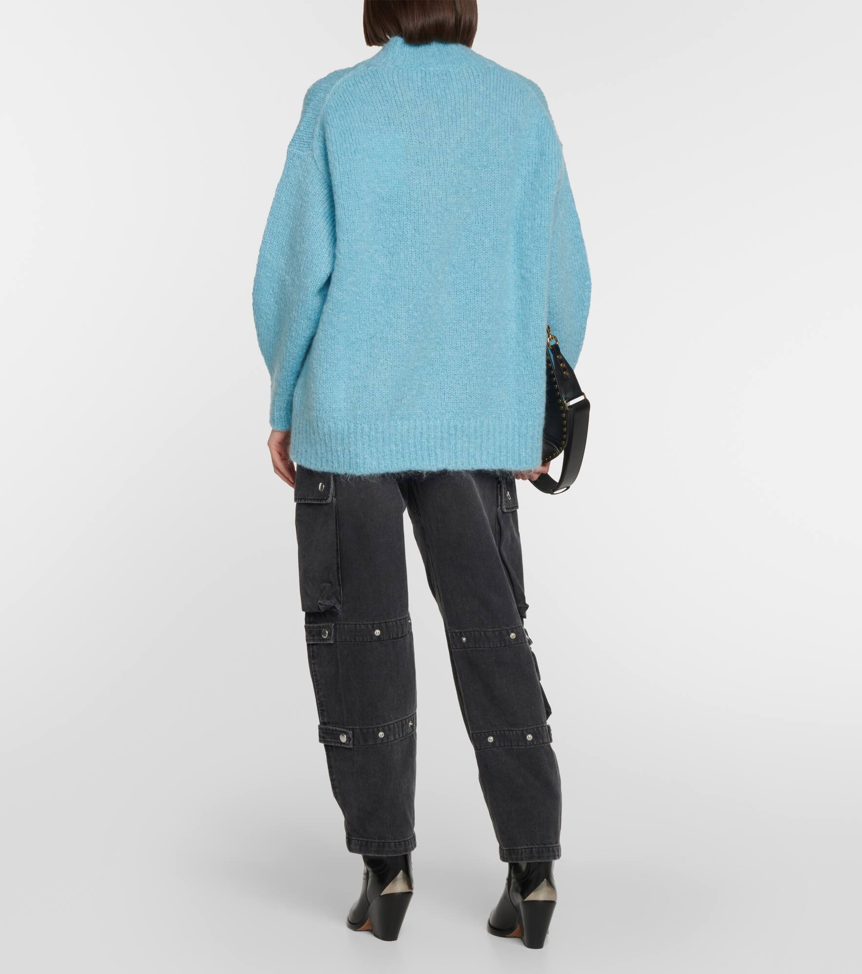 Idol mohair-blend mockneck sweater - 3