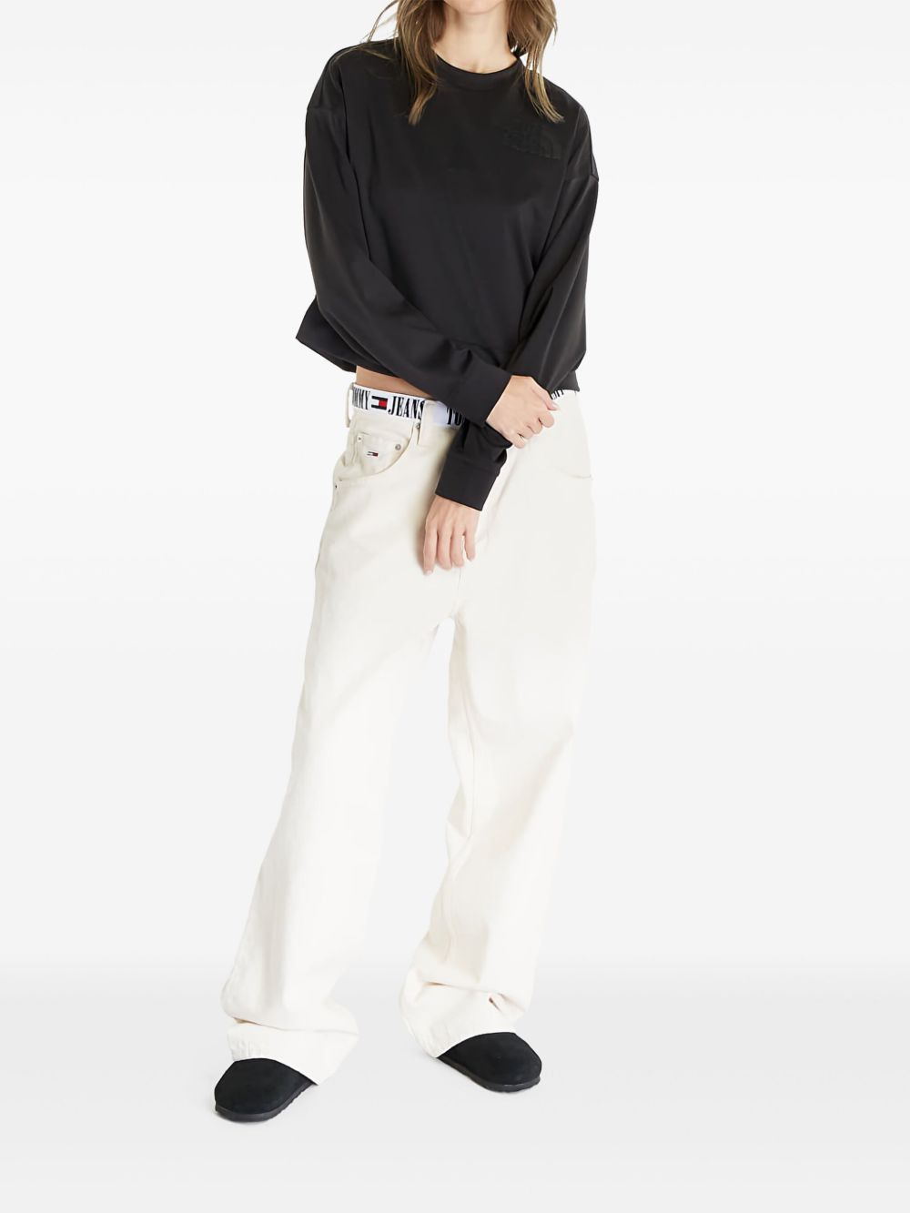 logo-embroidered sweatshirt - 2