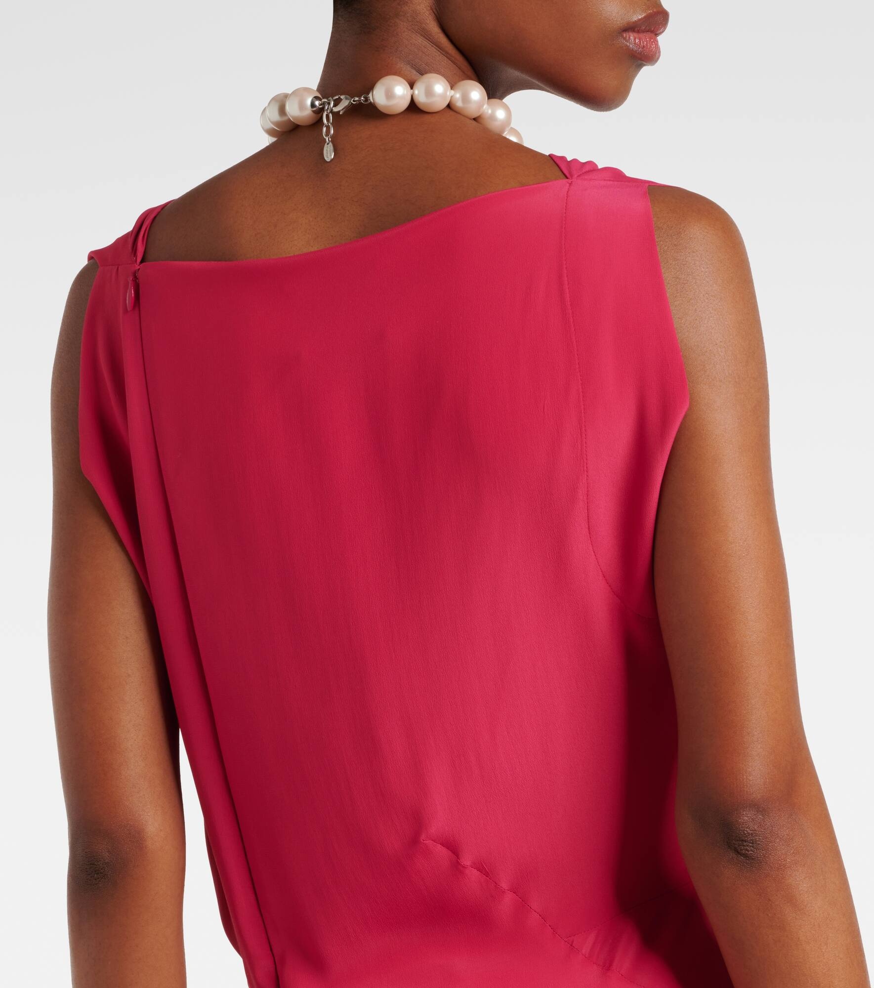 Fond draped midi dress - 6
