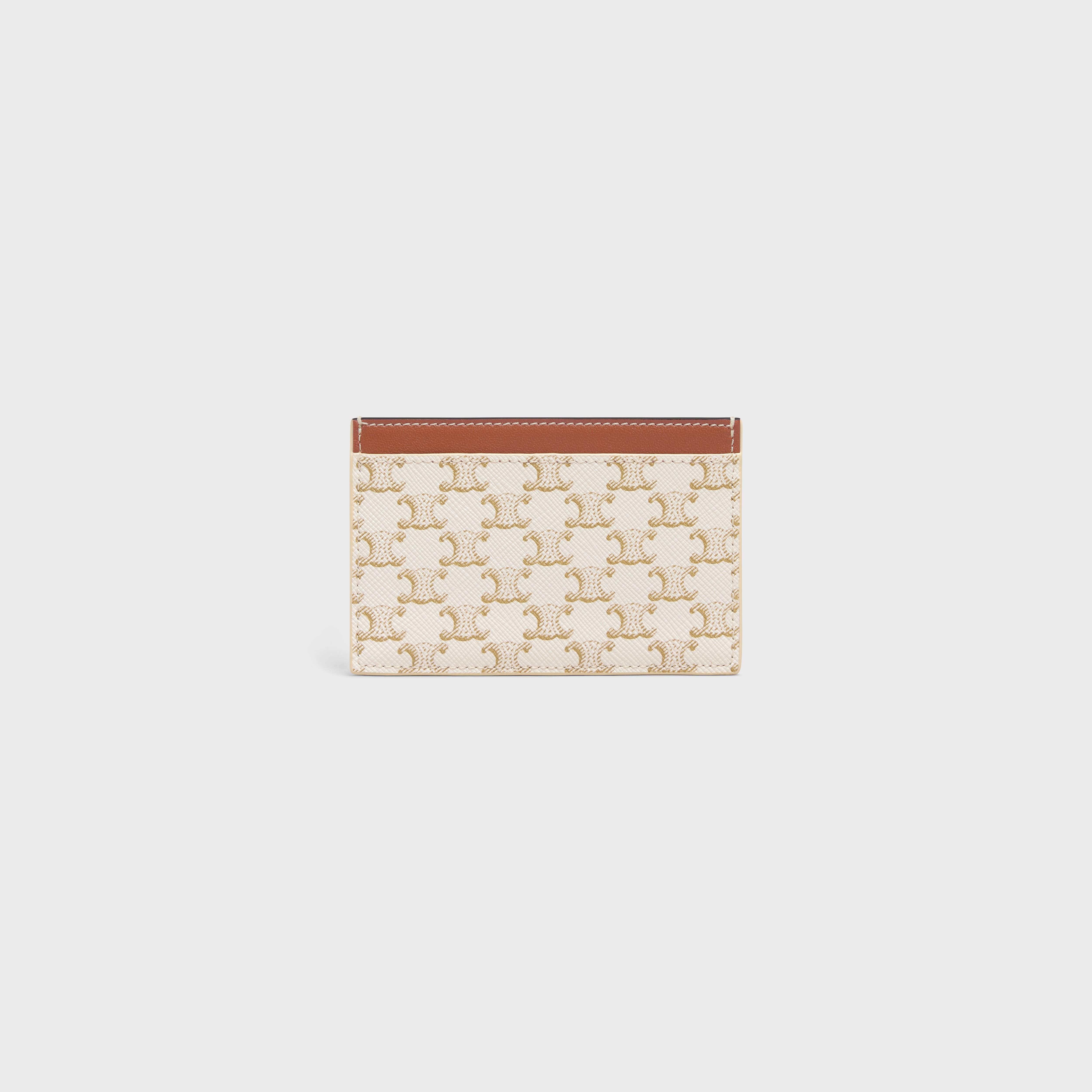 Card holder in Triomphe canvas with Celine Print - 3