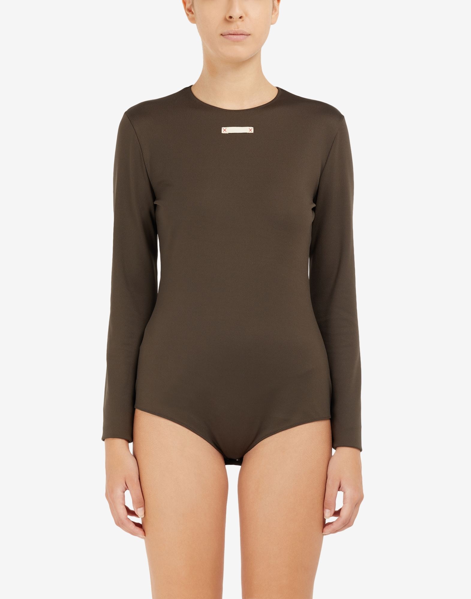 Long sleeve jersey bodysuit - 2